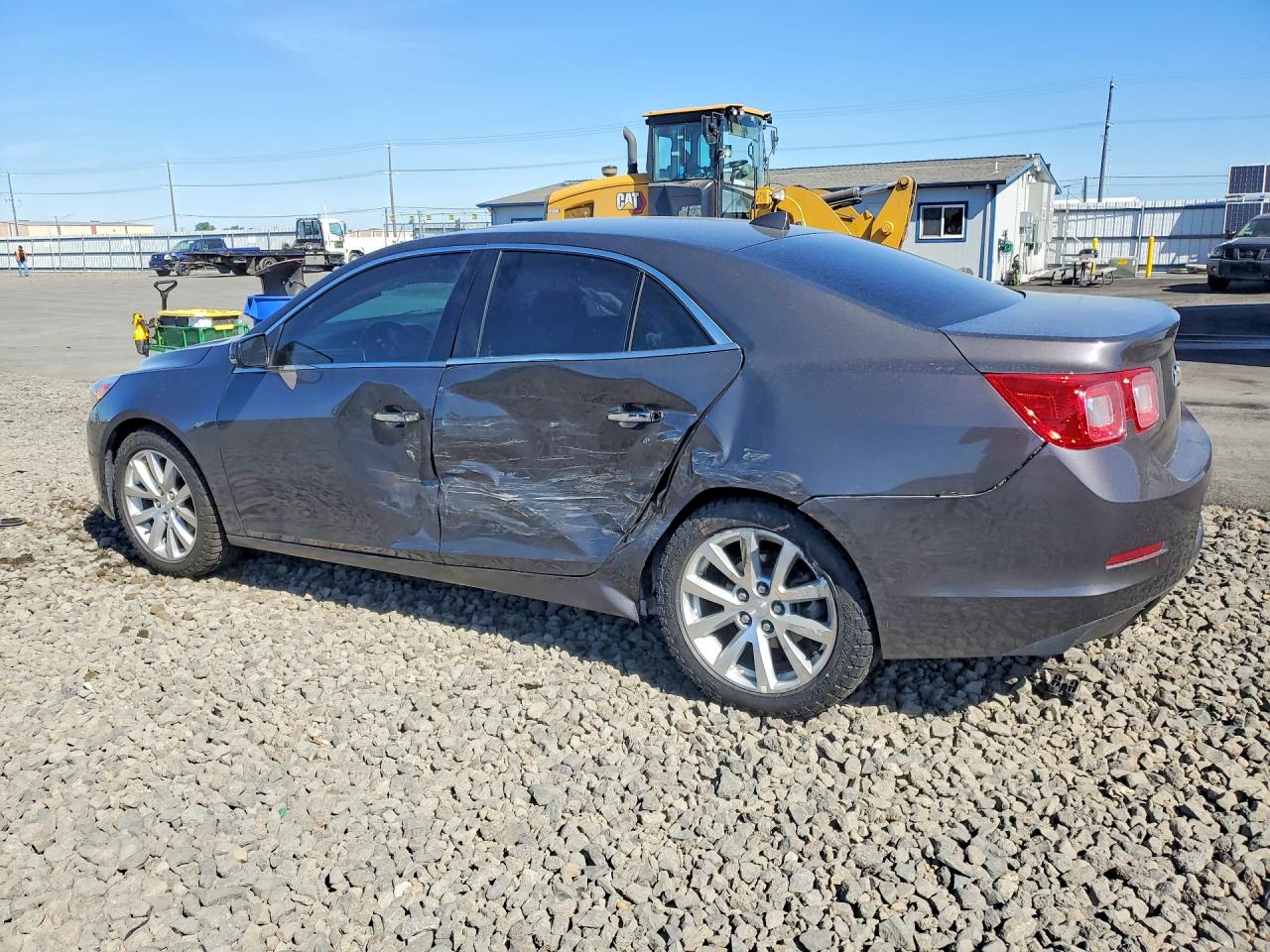 2013 Chevrolet Malibu Ltz Charcoal vin: 1G11H5SA2DF250013