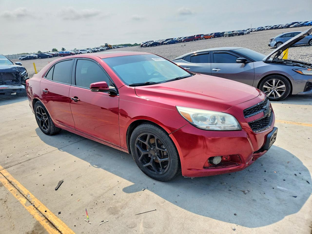 2013 Chevrolet Malibu Ltz Red vin: 1G11H5SA2DF311893