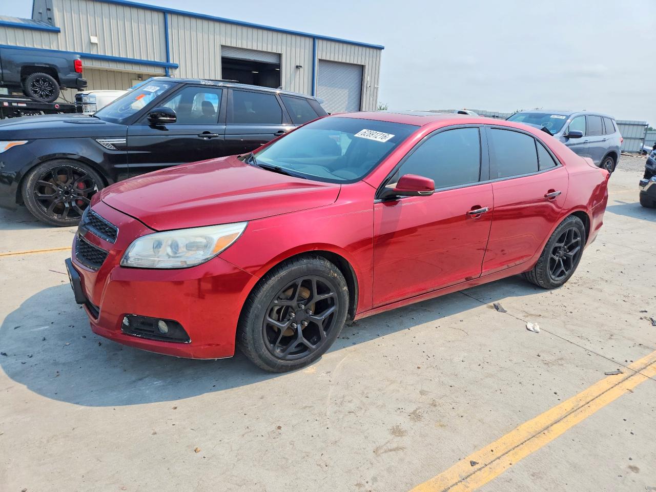 2013 Chevrolet Malibu Ltz Red vin: 1G11H5SA2DF311893