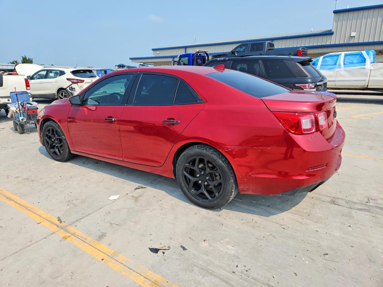 2013 Chevrolet Malibu Ltz Red vin: 1G11H5SA2DF311893