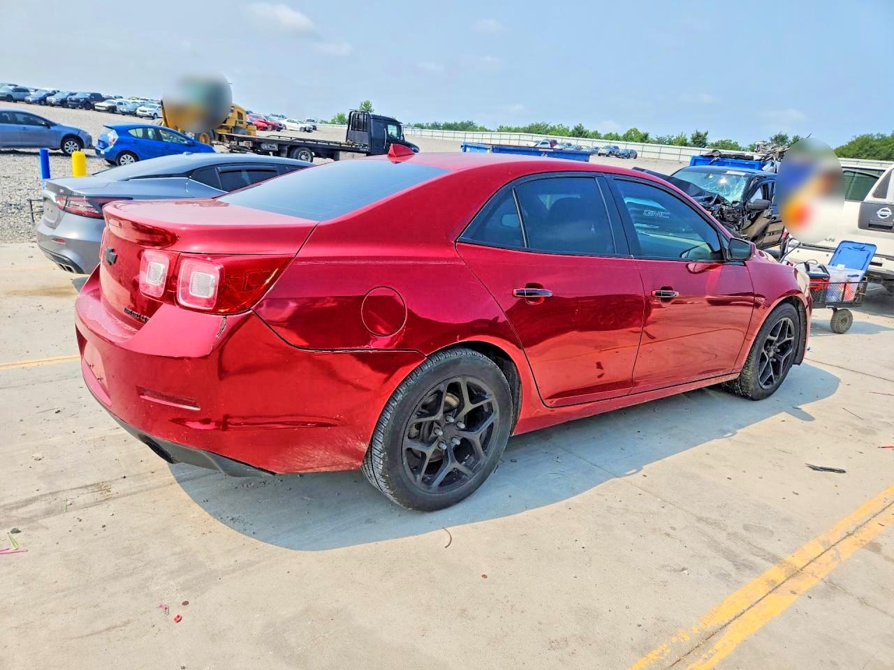 2013 Chevrolet Malibu Ltz Red vin: 1G11H5SA2DF311893