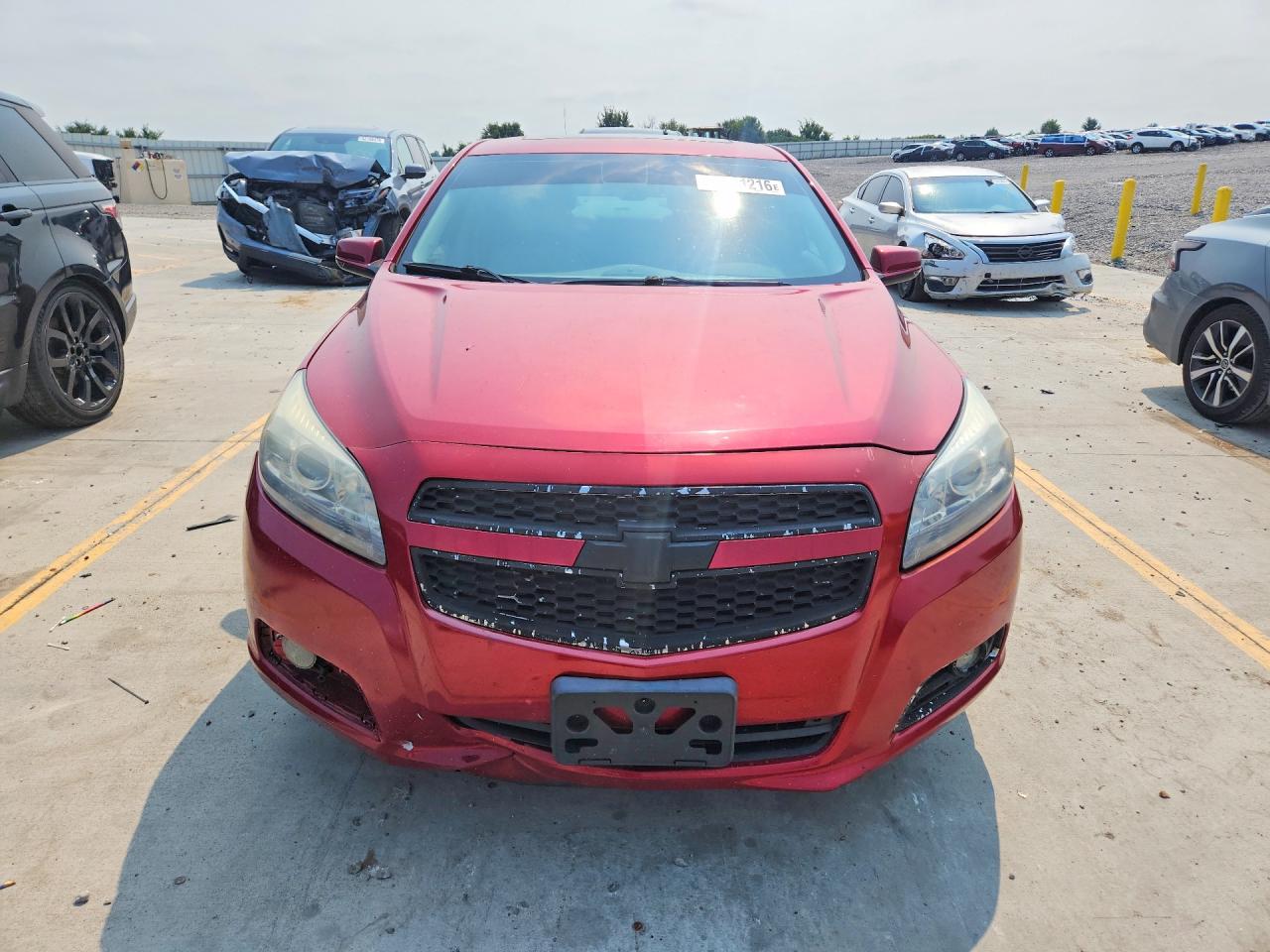 2013 Chevrolet Malibu Ltz Red vin: 1G11H5SA2DF311893