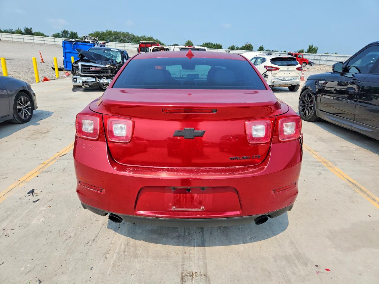 2013 Chevrolet Malibu Ltz Red vin: 1G11H5SA2DF311893