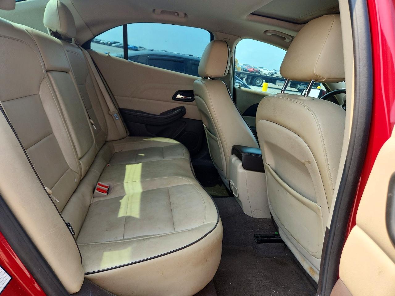 2013 Chevrolet Malibu Ltz Red vin: 1G11H5SA2DF311893