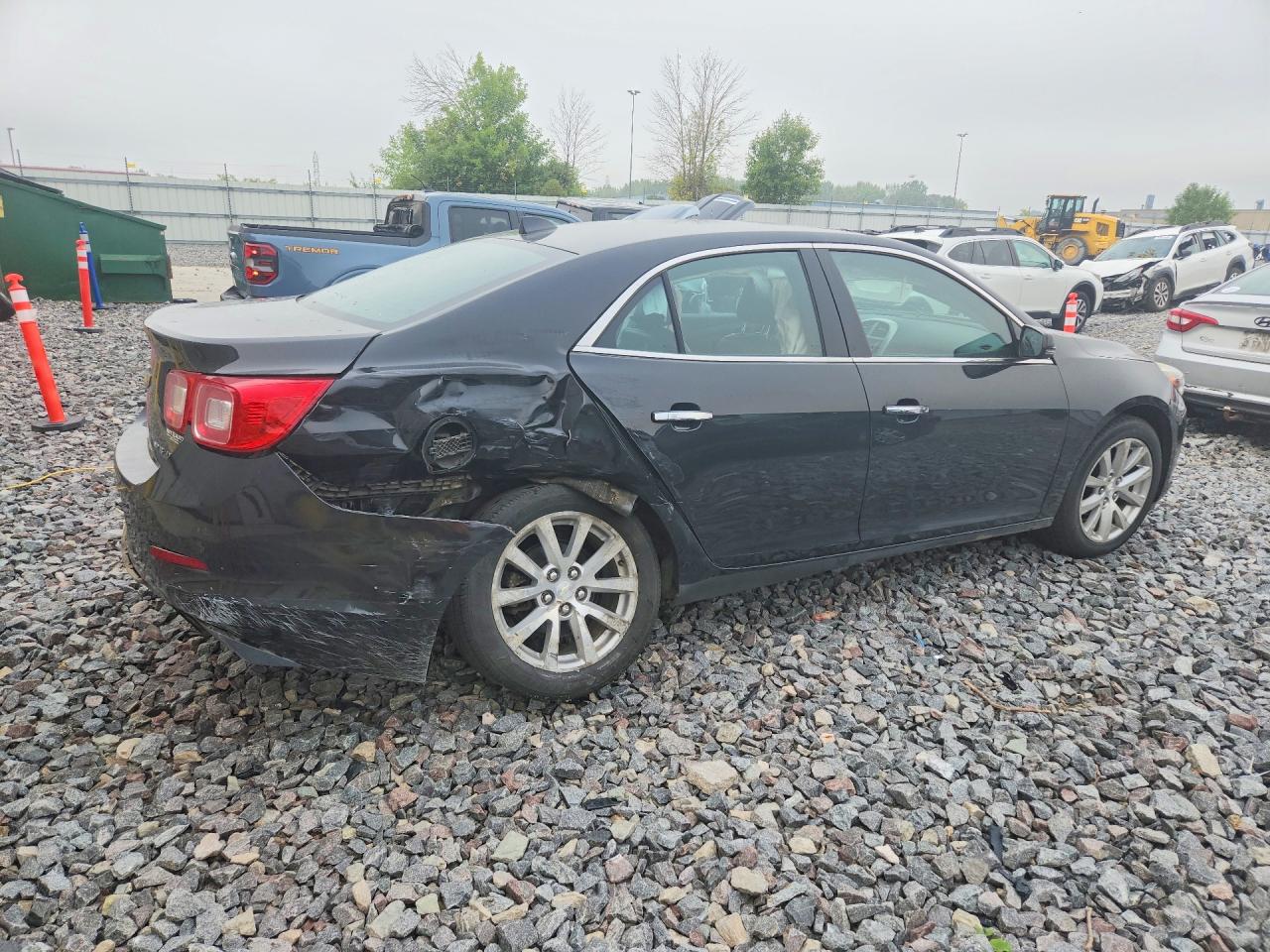 2013 Chevrolet Malibu Ltz Black vin: 1G11H5SA3DF124906
