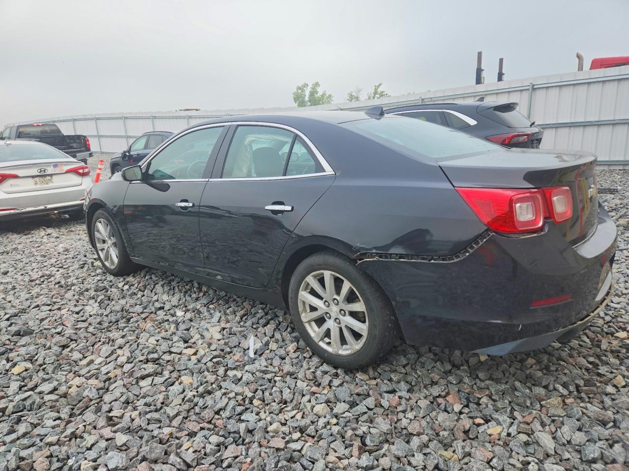 2013 Chevrolet Malibu Ltz Black vin: 1G11H5SA3DF124906