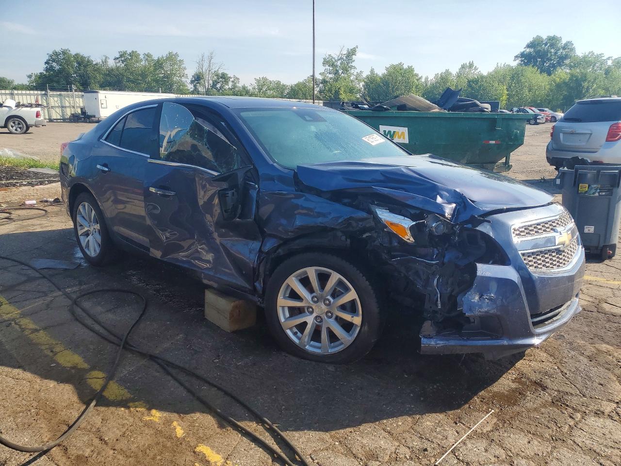 2013 Chevrolet Malibu Ltz Blue vin: 1G11H5SA3DF126039