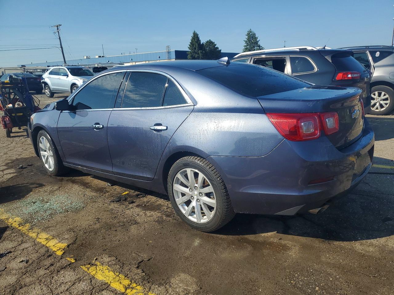 2013 Chevrolet Malibu Ltz Blue vin: 1G11H5SA3DF126039