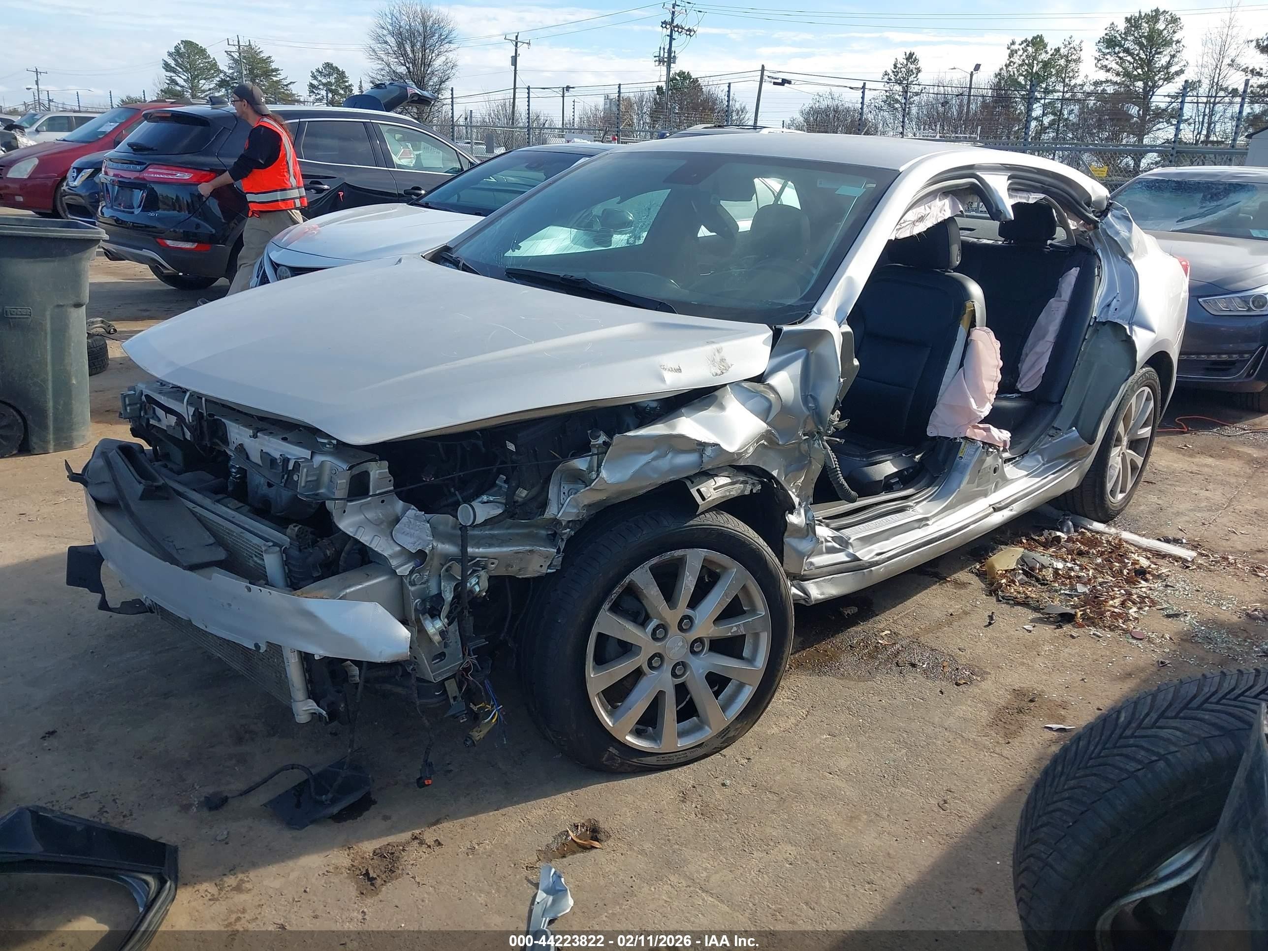 2013 Chevrolet Malibu 1lz Silver vin: 1G11H5SA3DF290150
