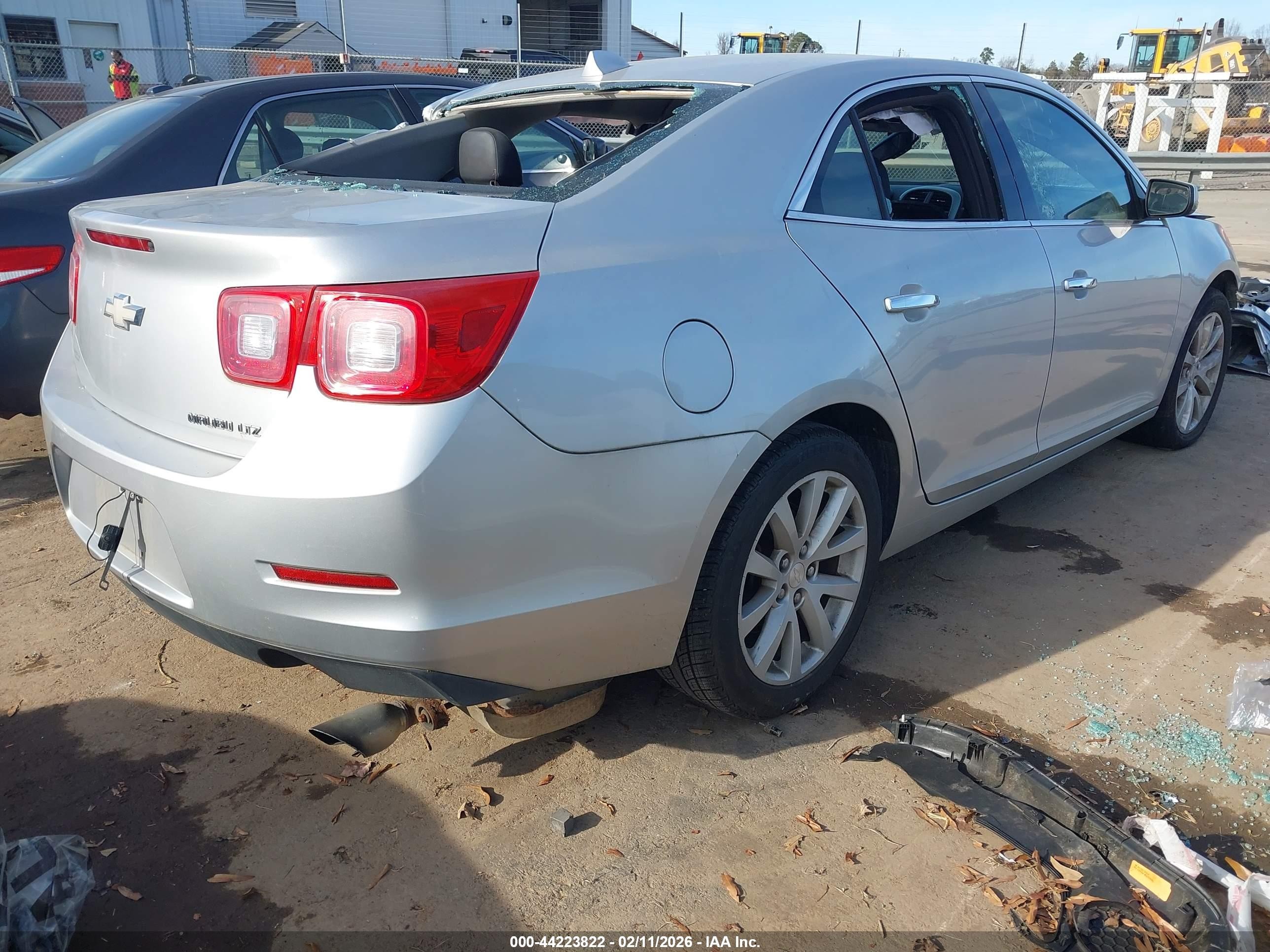 2013 Chevrolet Malibu 1lz Silver vin: 1G11H5SA3DF290150