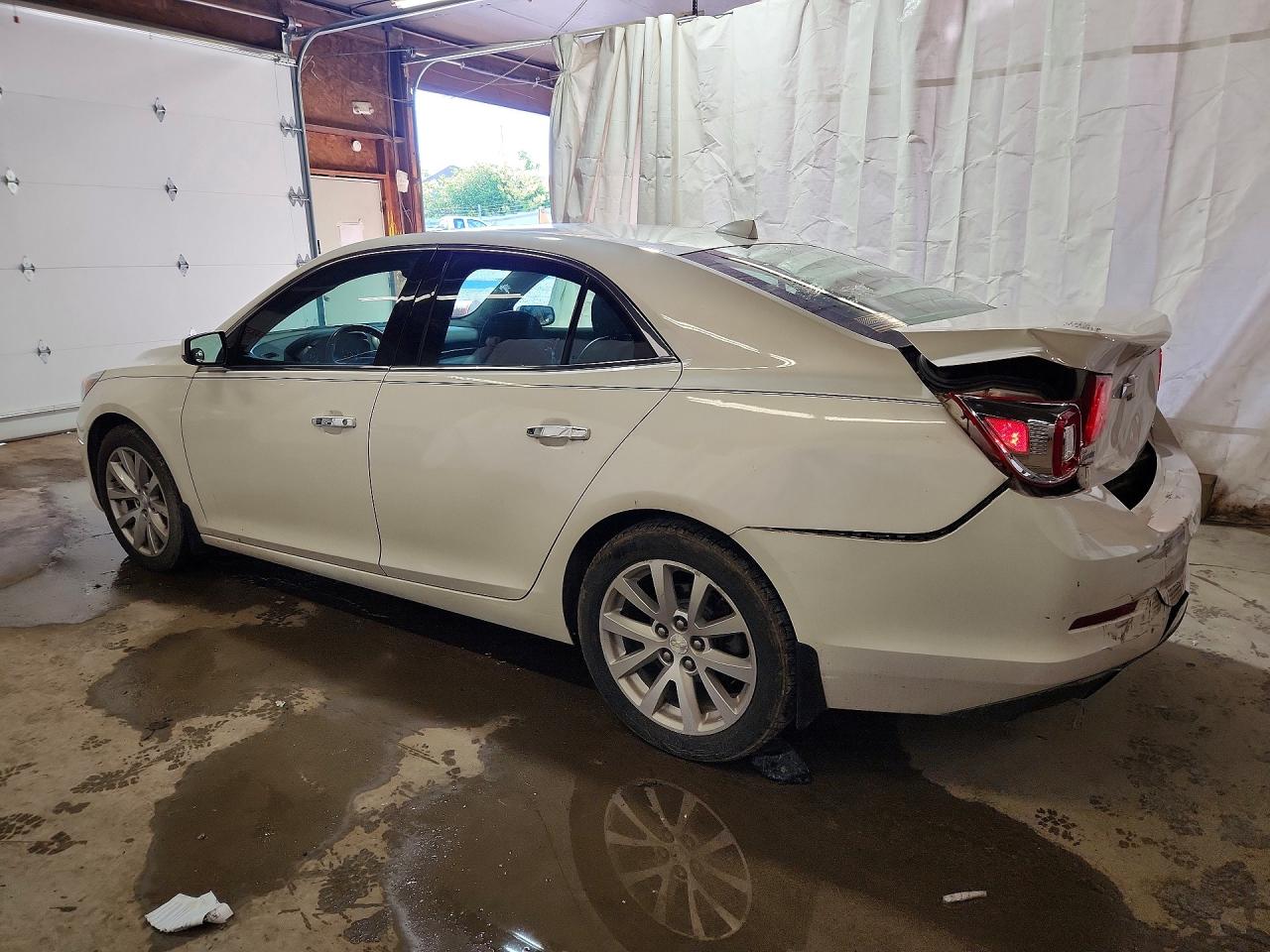 2013 Chevrolet Malibu Ltz White vin: 1G11H5SA4DF213576