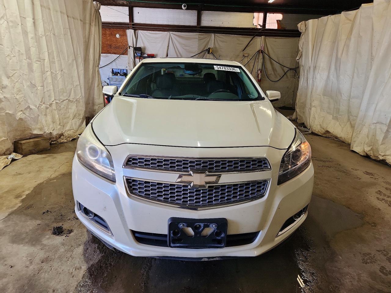 2013 Chevrolet Malibu Ltz White vin: 1G11H5SA4DF213576