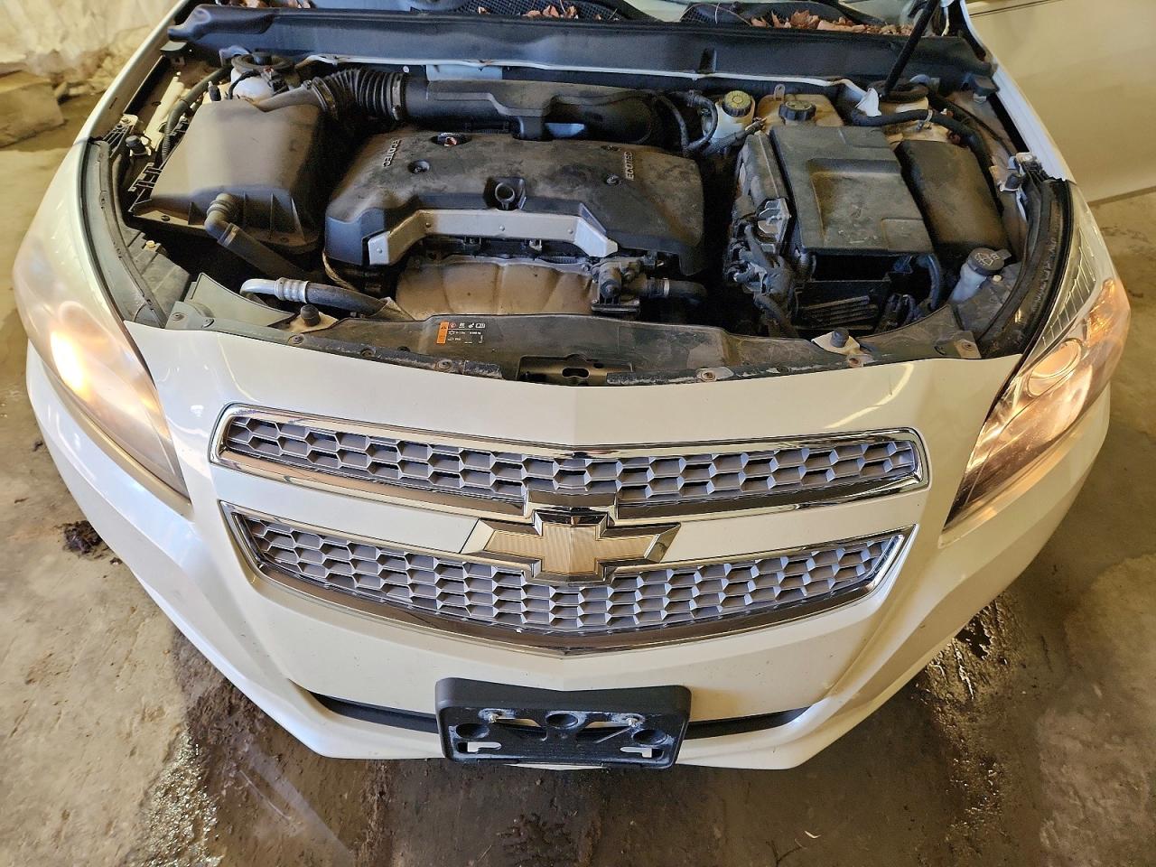 2013 Chevrolet Malibu Ltz White vin: 1G11H5SA4DF213576