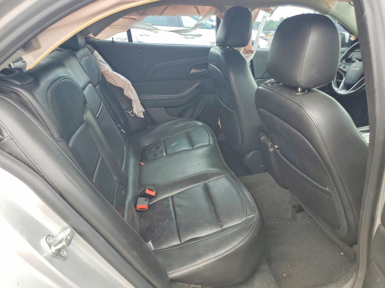 2013 Chevrolet Malibu Ltz Silver vin: 1G11H5SA4DF240714