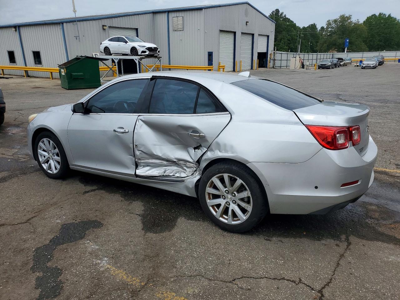 2013 Chevrolet Malibu Ltz Silver vin: 1G11H5SA4DF240714