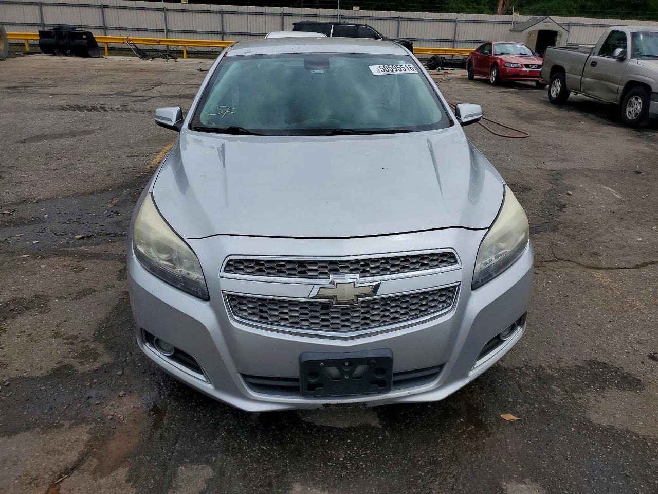 2013 Chevrolet Malibu Ltz Silver vin: 1G11H5SA4DF240714