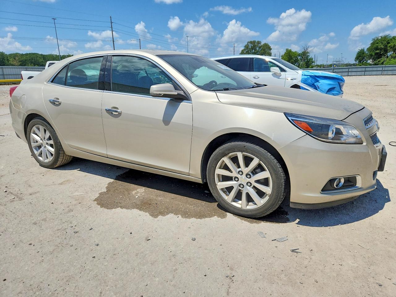 2013 Chevrolet Malibu Ltz Gold vin: 1G11H5SA4DF243371