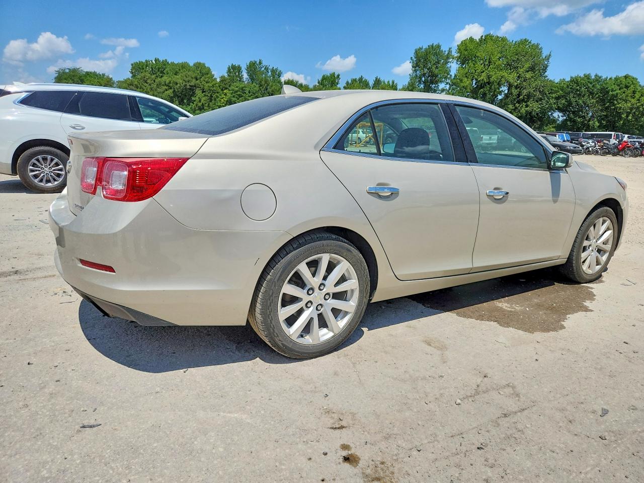 2013 Chevrolet Malibu Ltz Gold vin: 1G11H5SA4DF243371