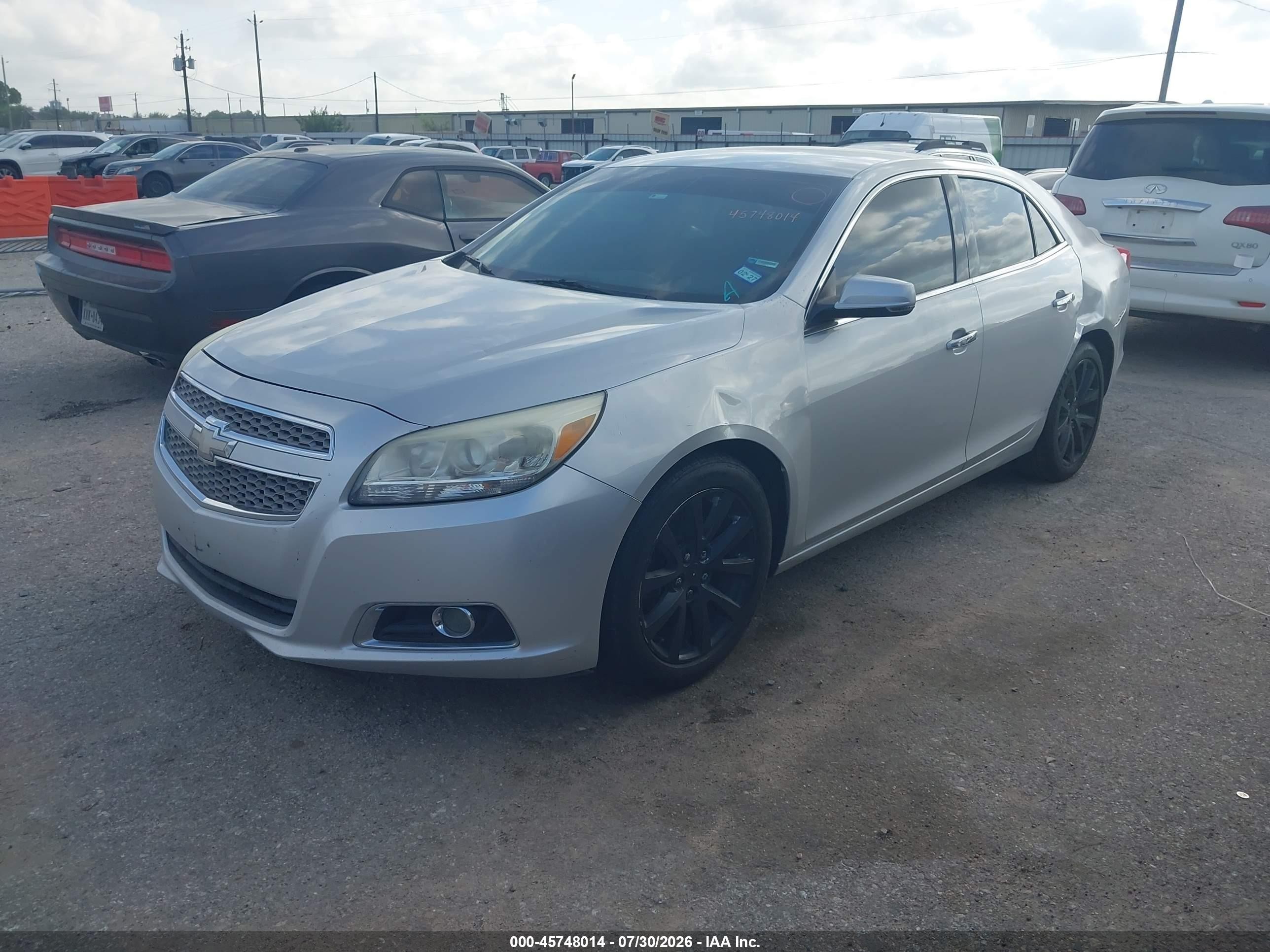 2013 Chevrolet Malibu 1lz Silver vin: 1G11H5SA4DF273485