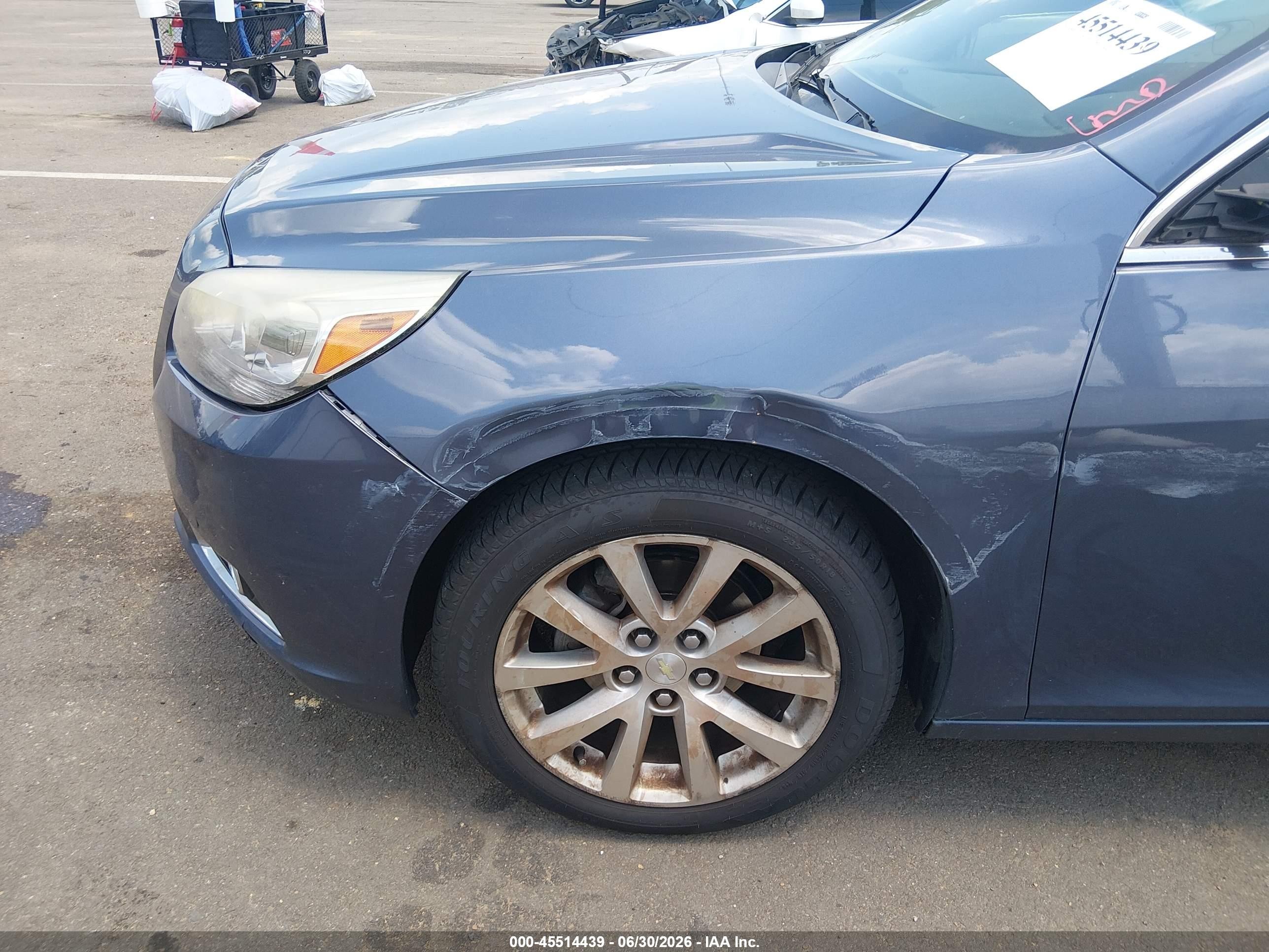 2013 Chevrolet Malibu 1lz Синий vin: 1G11H5SA4DF290318
