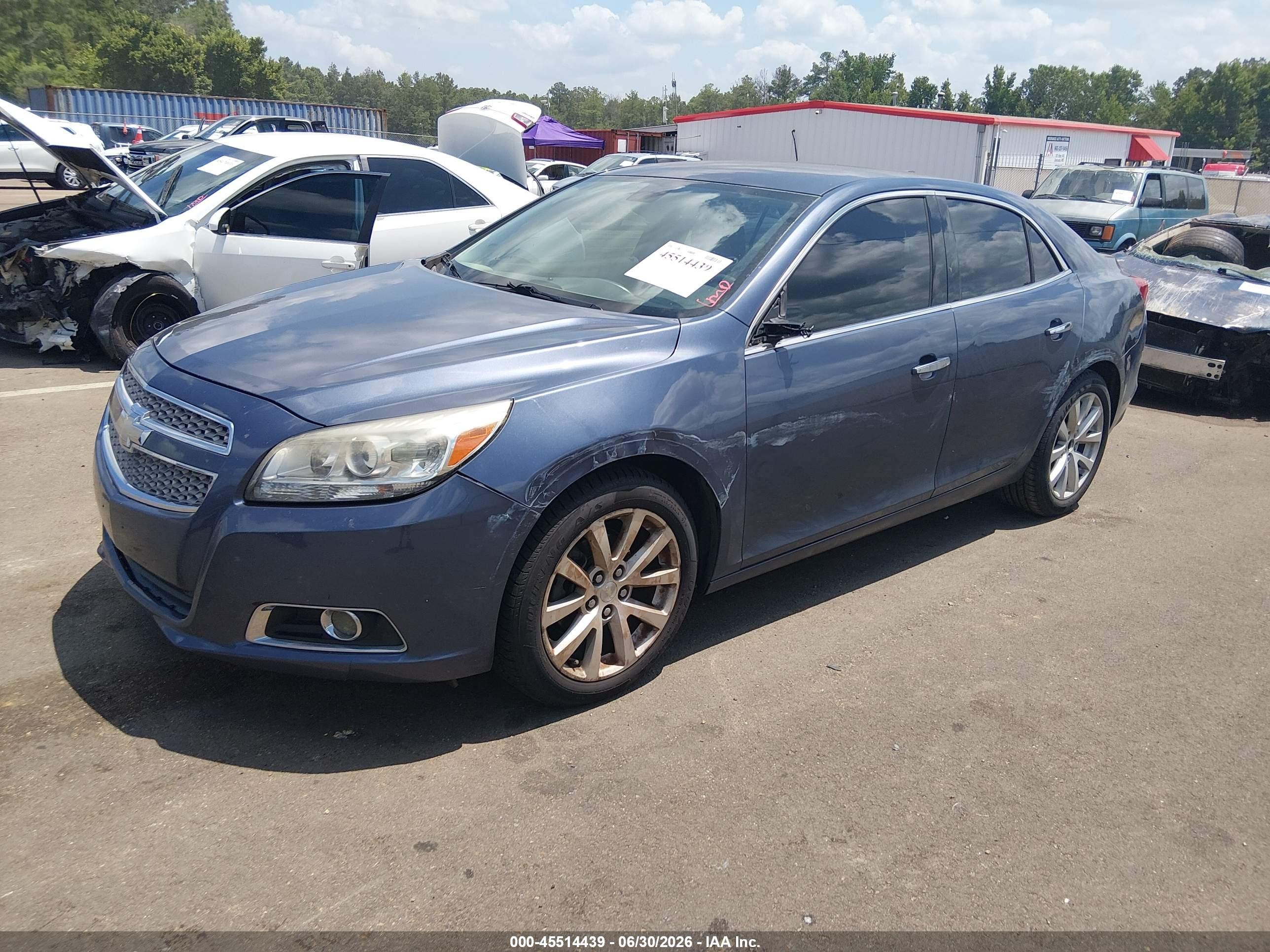 2013 Chevrolet Malibu 1lz Синий vin: 1G11H5SA4DF290318