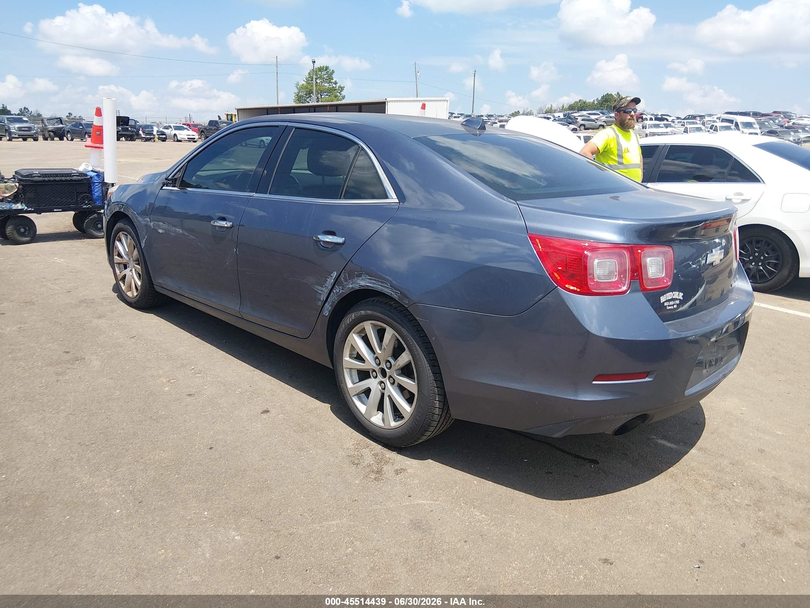 2013 Chevrolet Malibu 1lz Синий vin: 1G11H5SA4DF290318