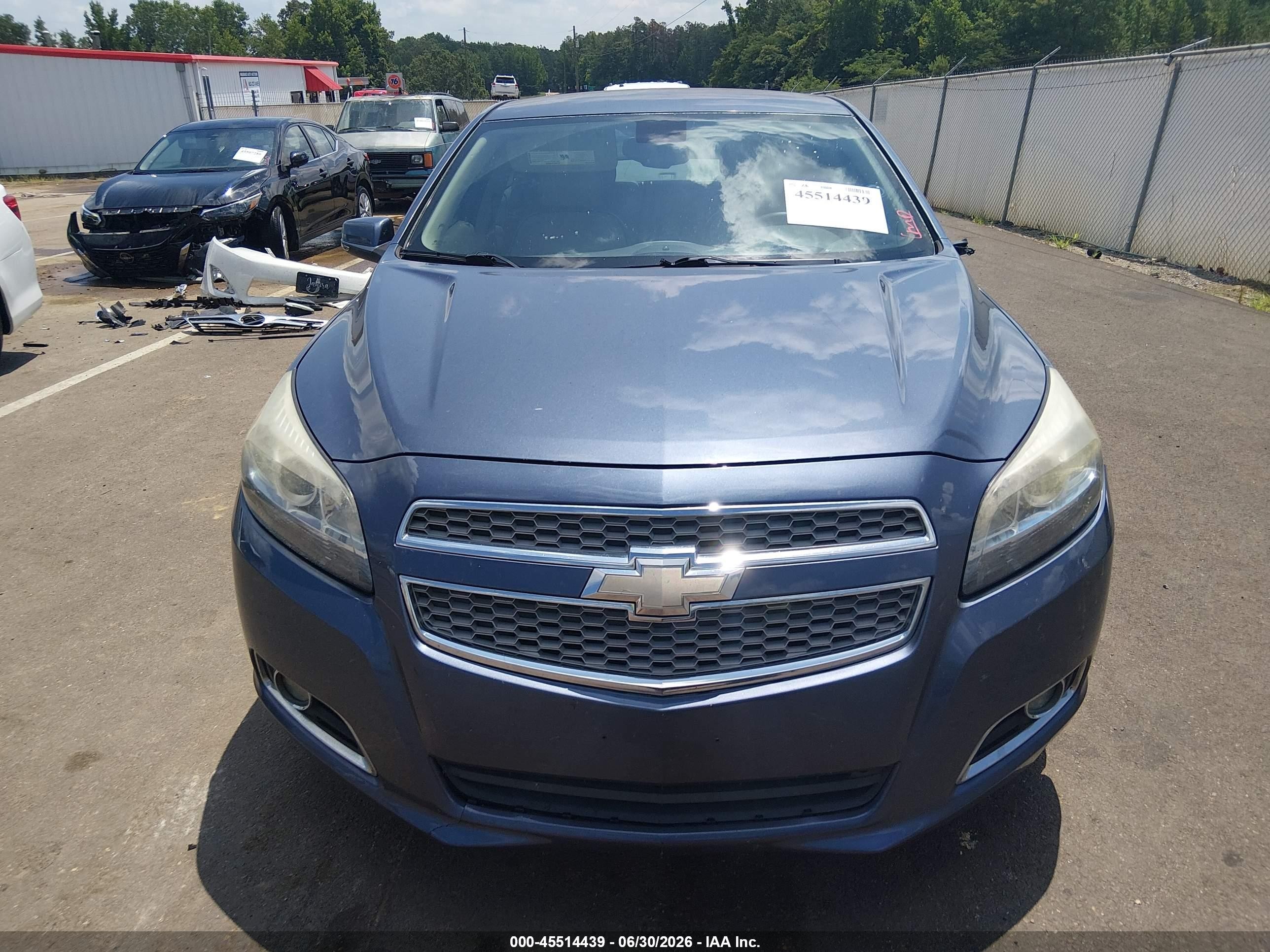 2013 Chevrolet Malibu 1lz Синий vin: 1G11H5SA4DF290318