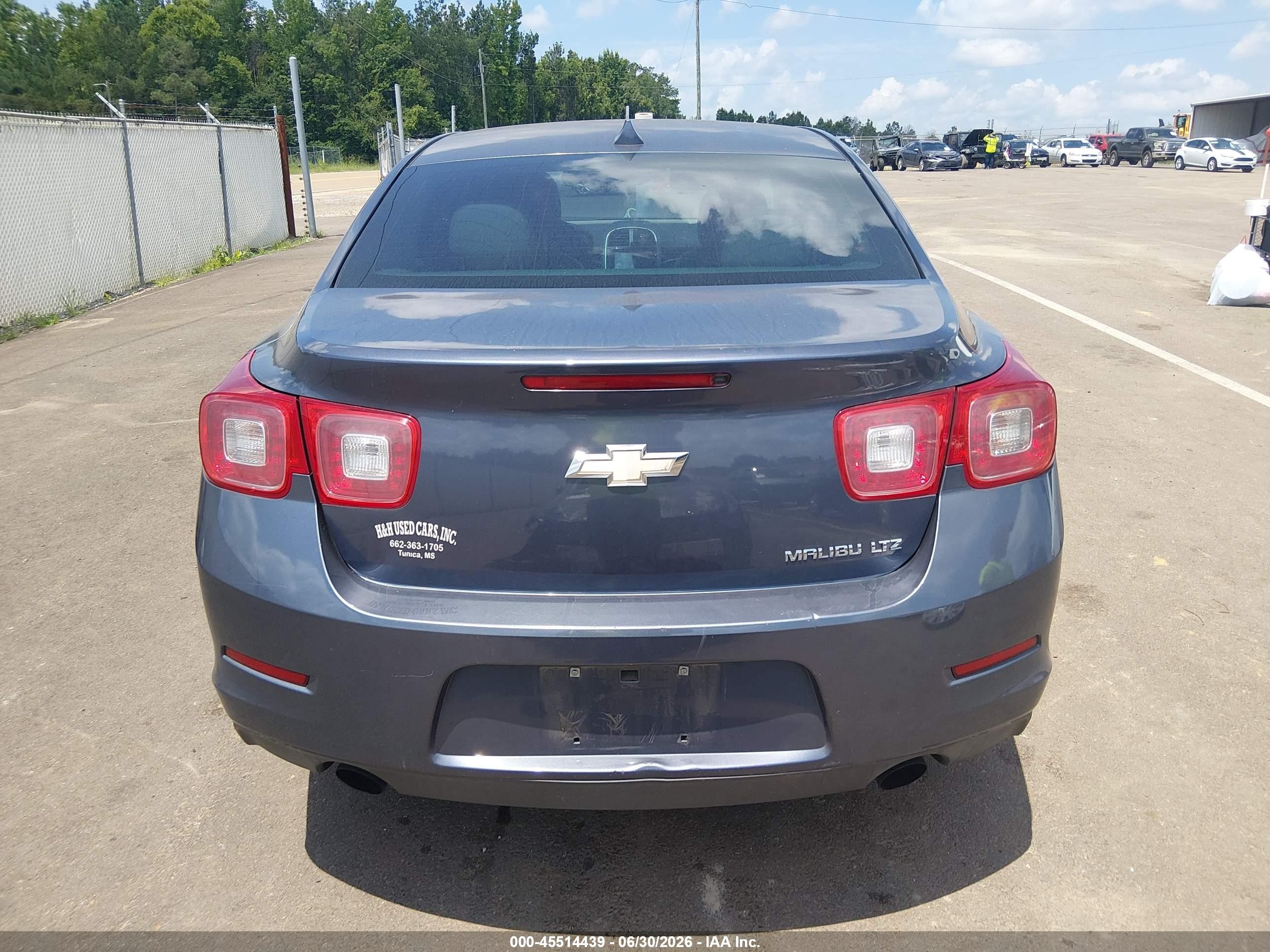 2013 Chevrolet Malibu 1lz Синий vin: 1G11H5SA4DF290318