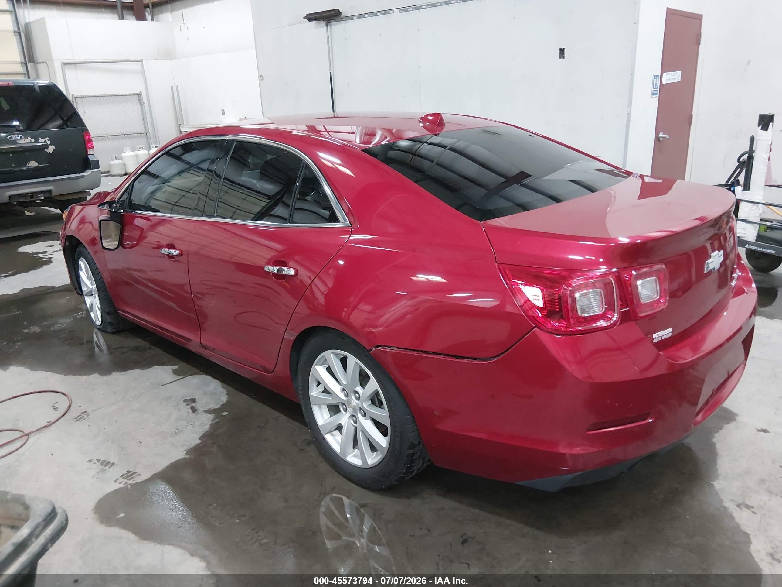2013 Chevrolet Malibu 1lz Red vin: 1G11H5SA4DF327979