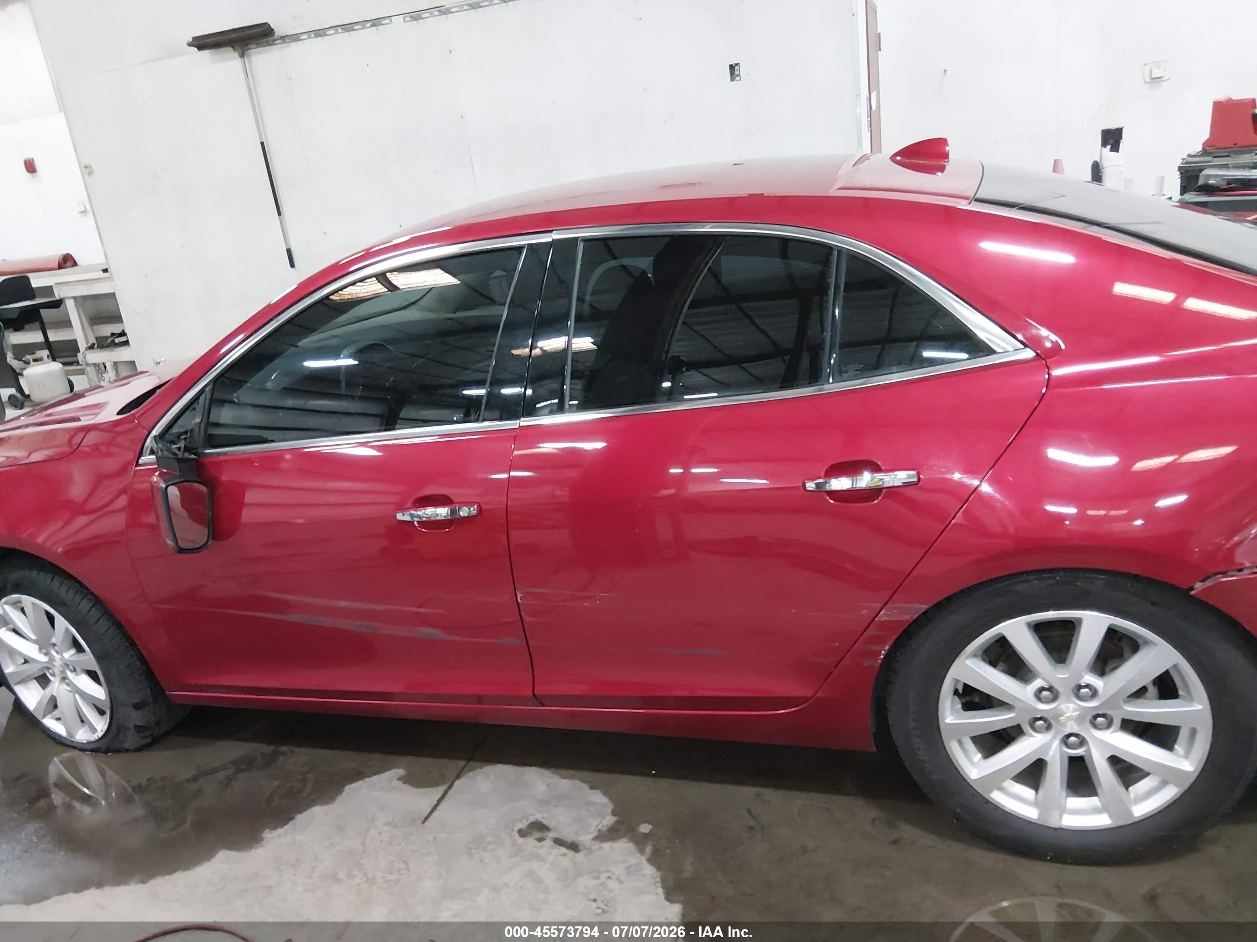 2013 Chevrolet Malibu 1lz Red vin: 1G11H5SA4DF327979