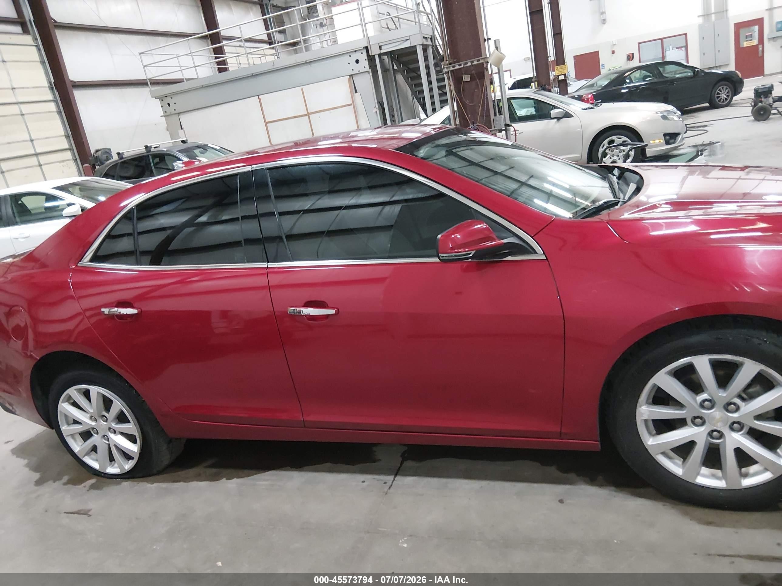 2013 Chevrolet Malibu 1lz Red vin: 1G11H5SA4DF327979