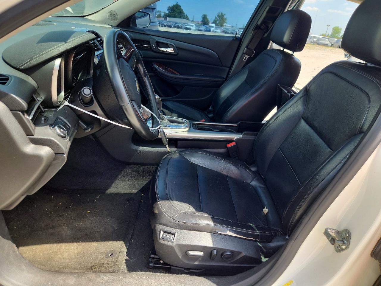 2013 Chevrolet Malibu Ltz White vin: 1G11H5SA5DF153243