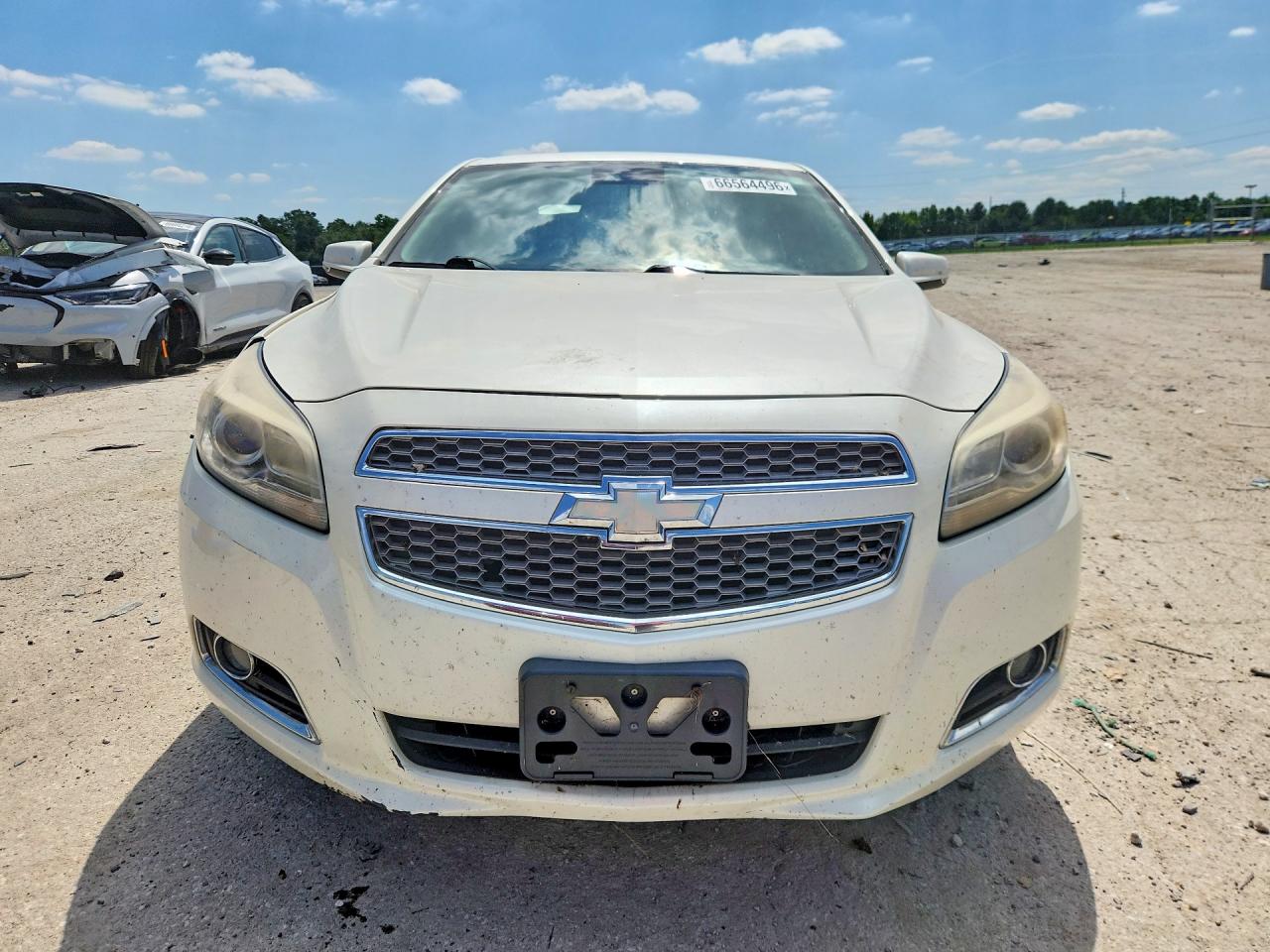2013 Chevrolet Malibu Ltz White vin: 1G11H5SA5DF153243