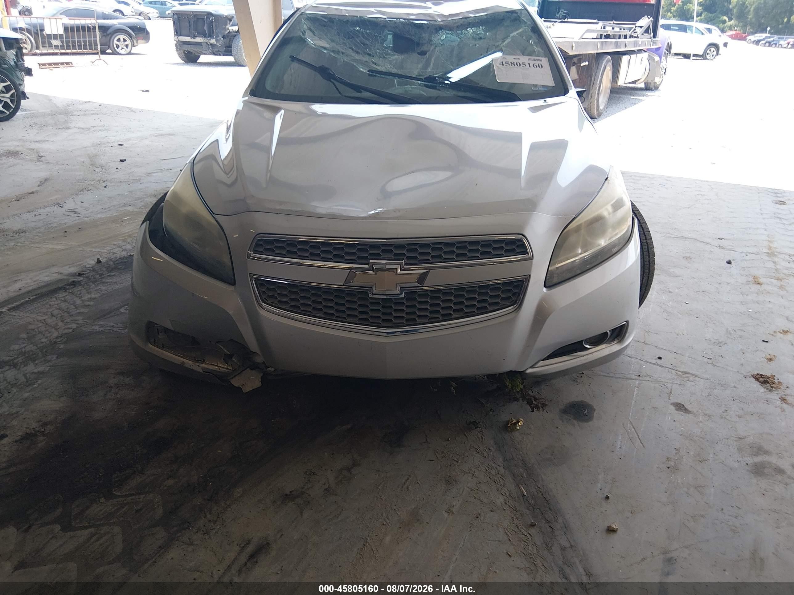 2013 Chevrolet Malibu 1lz Silver vin: 1G11H5SA5DF177011