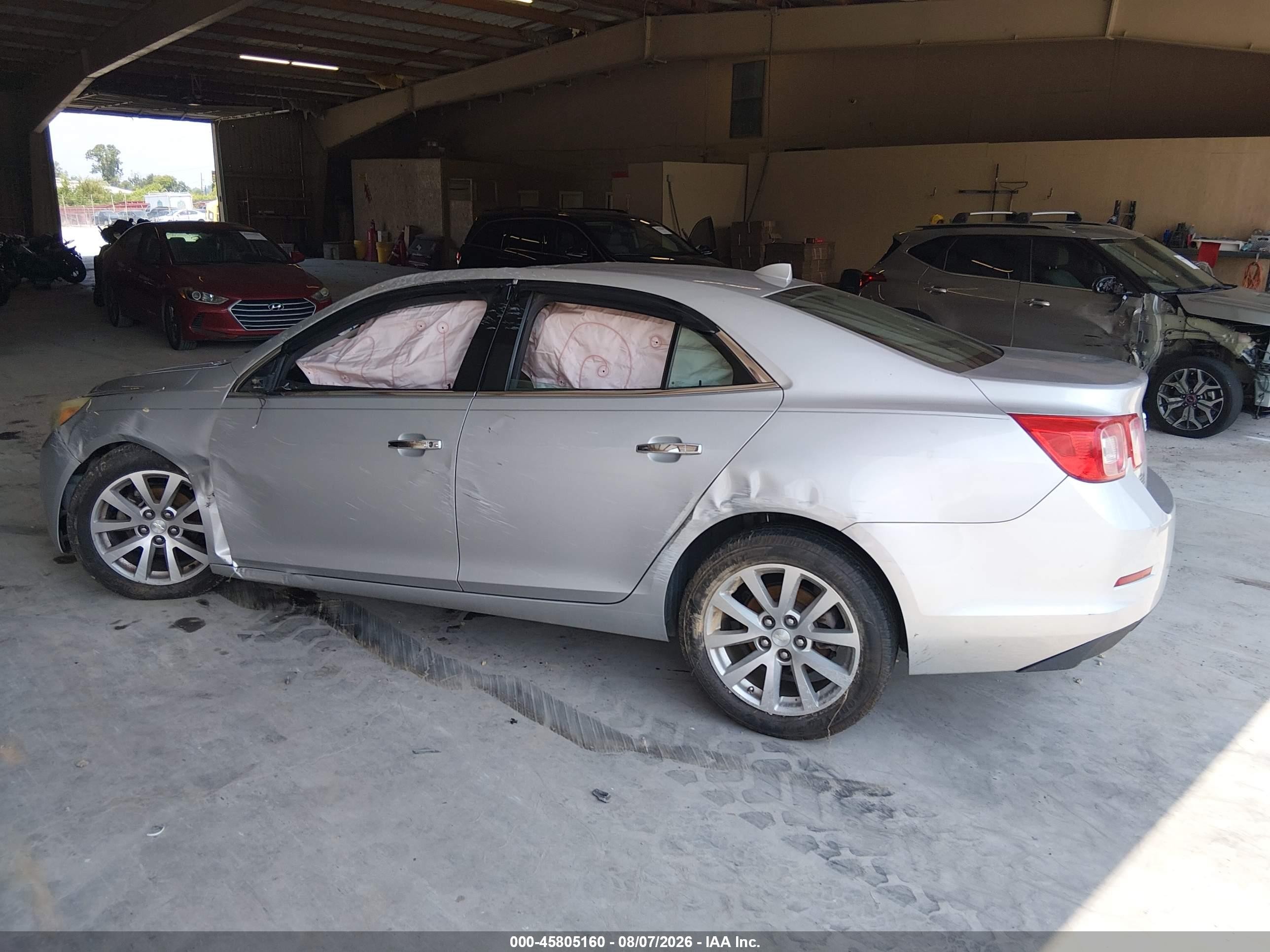 2013 Chevrolet Malibu 1lz Silver vin: 1G11H5SA5DF177011
