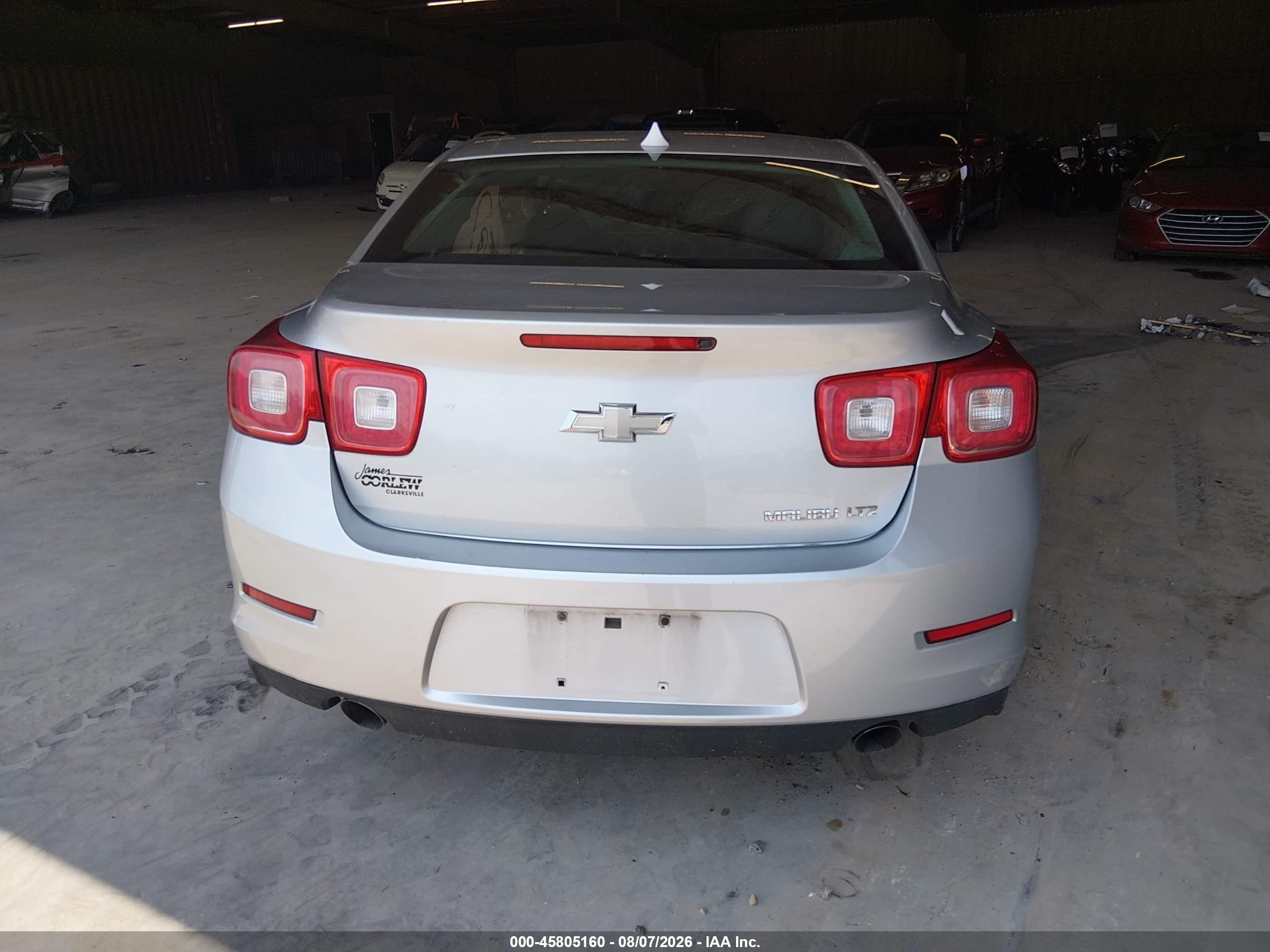 2013 Chevrolet Malibu 1lz Silver vin: 1G11H5SA5DF177011