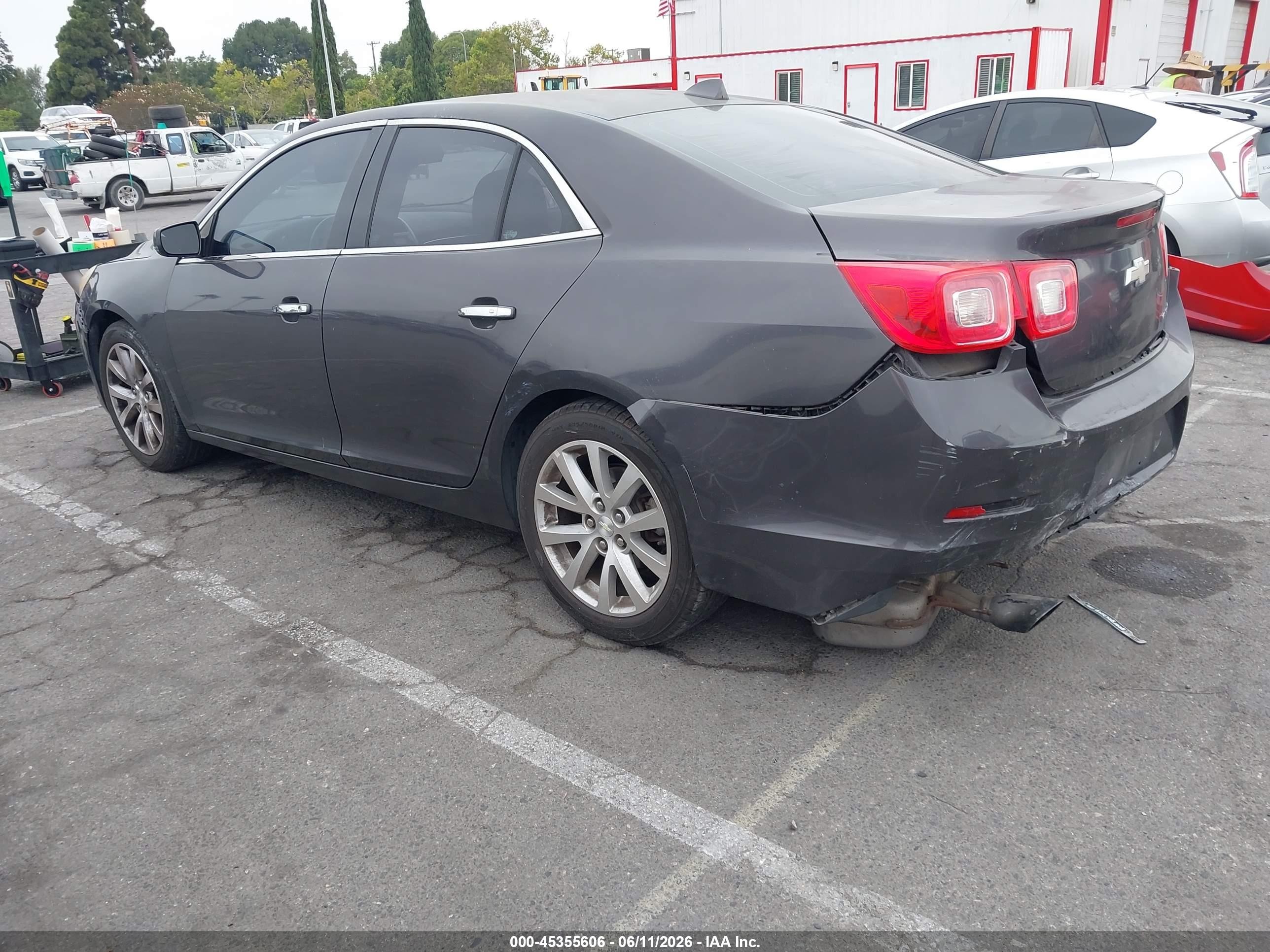 2013 Chevrolet Malibu 1lz Gray vin: 1G11H5SA5DF232010