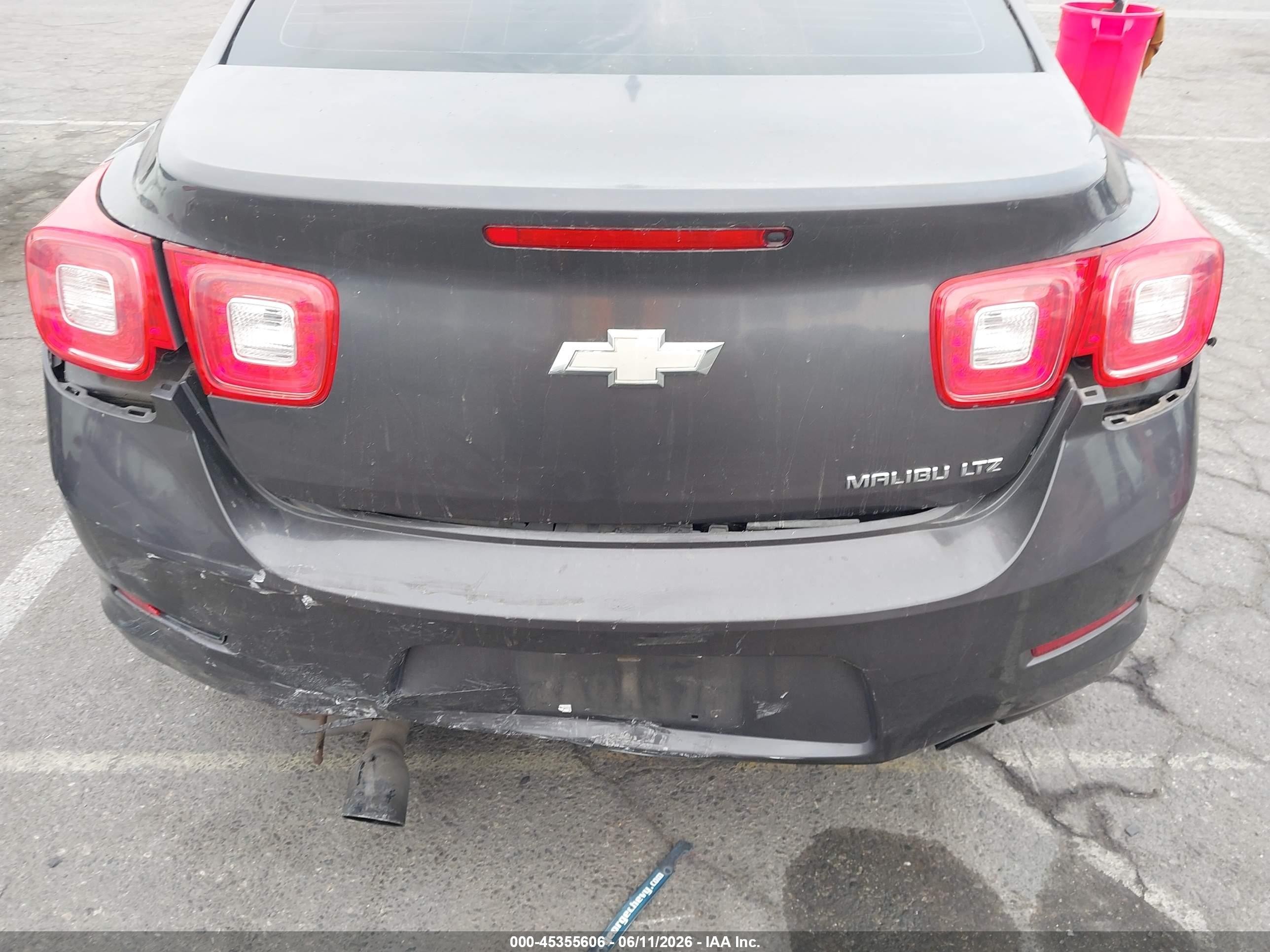2013 Chevrolet Malibu 1lz Gray vin: 1G11H5SA5DF232010
