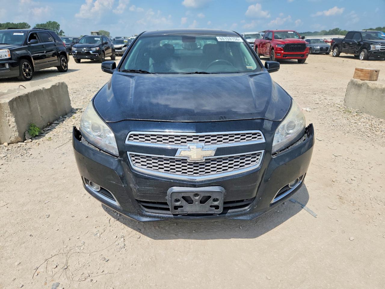 2013 Chevrolet Malibu Ltz Black vin: 1G11H5SA5DU130458