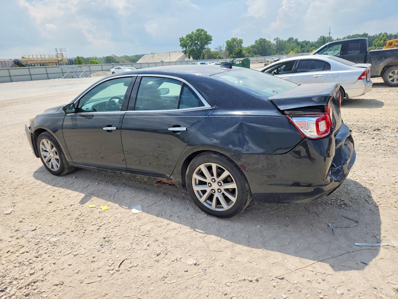 2013 Chevrolet Malibu Ltz Black vin: 1G11H5SA5DU130458