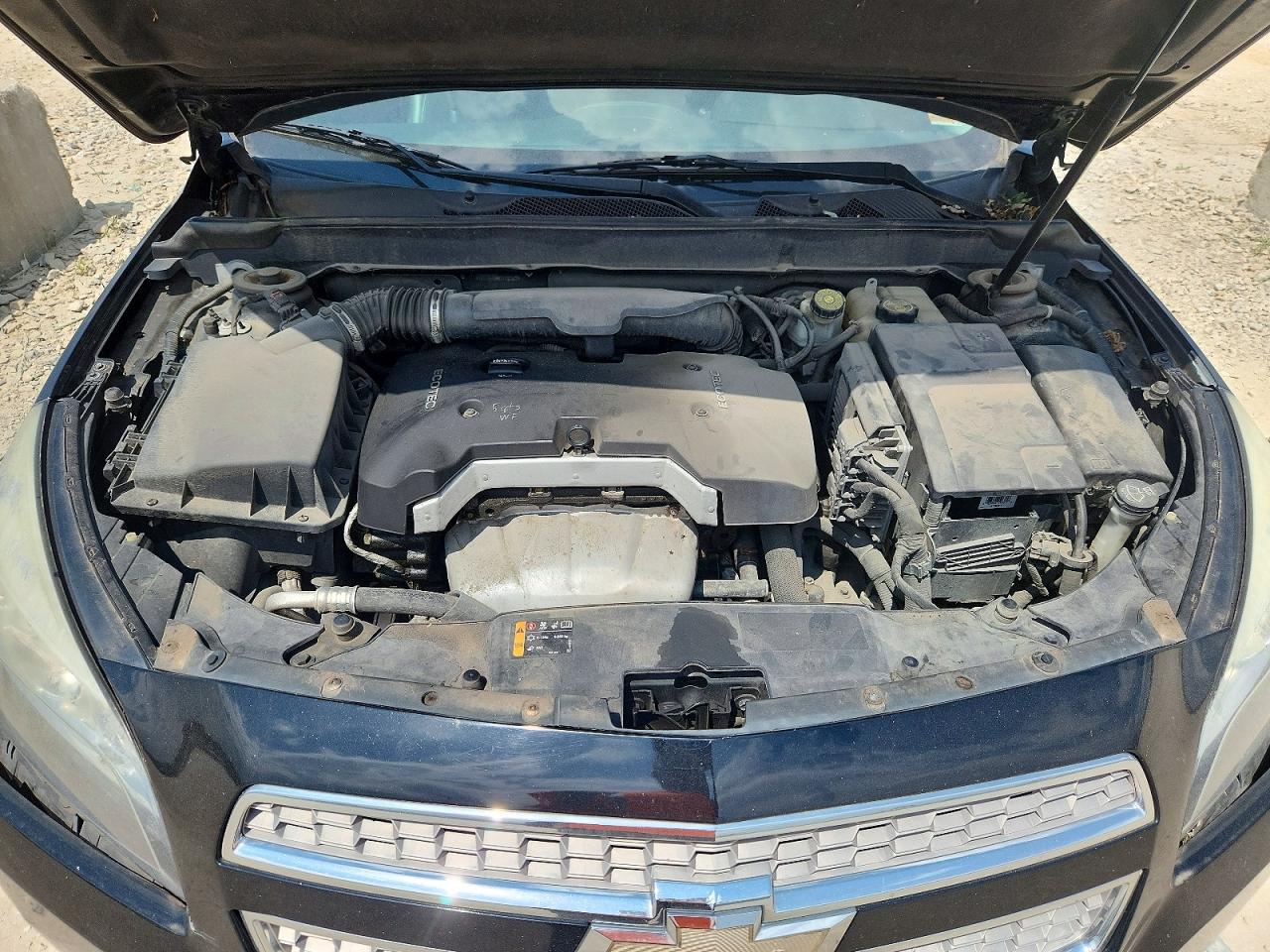 2013 Chevrolet Malibu Ltz Black vin: 1G11H5SA5DU130458