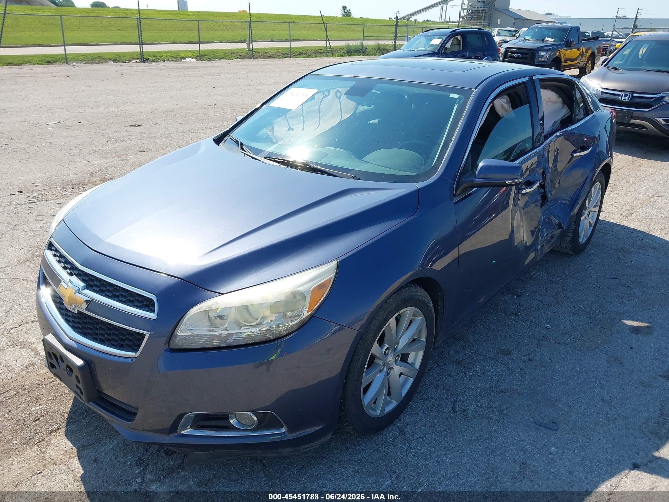 2013 Chevrolet Malibu 1lz Gray vin: 1G11H5SA6DF163179