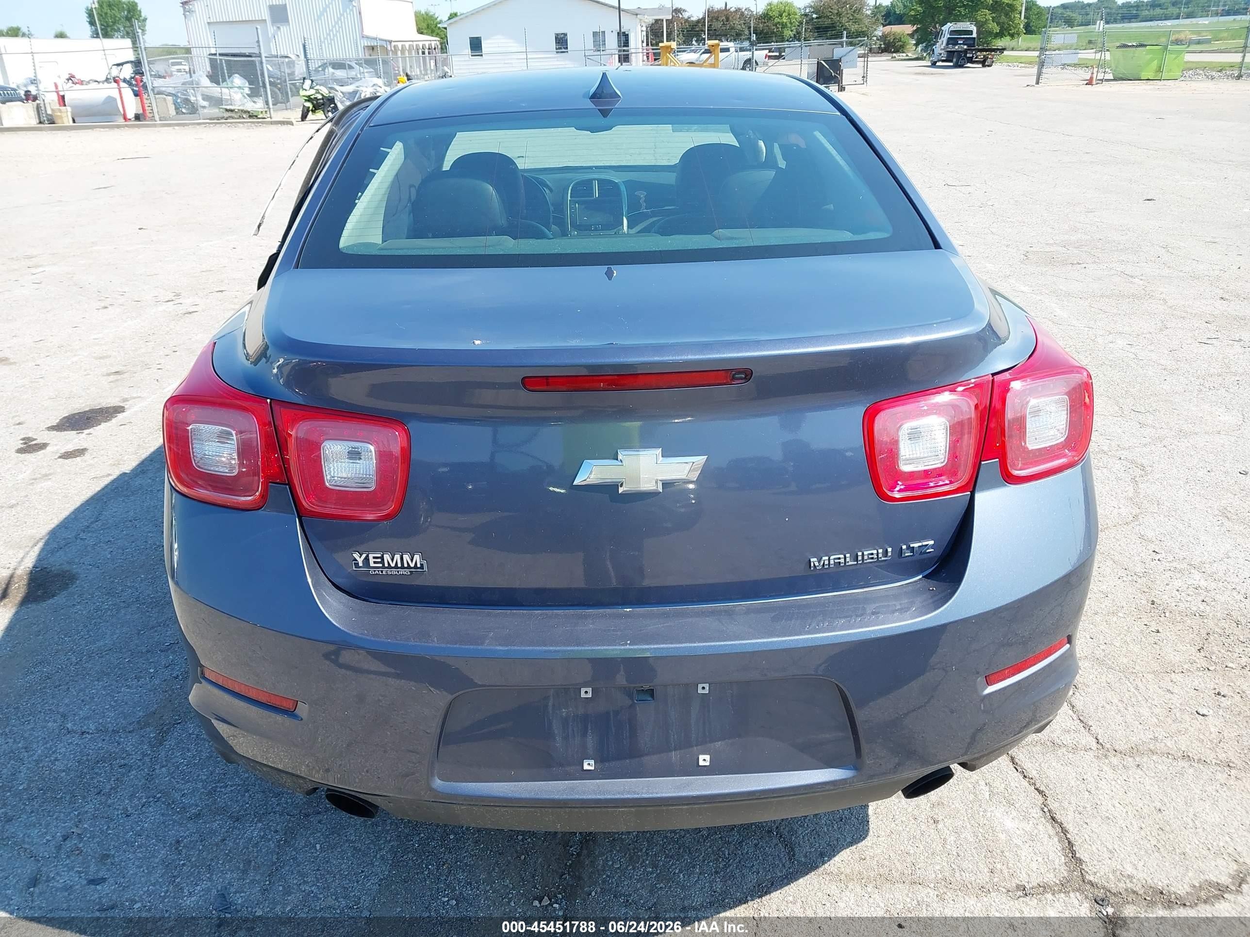 2013 Chevrolet Malibu 1lz Gray vin: 1G11H5SA6DF163179