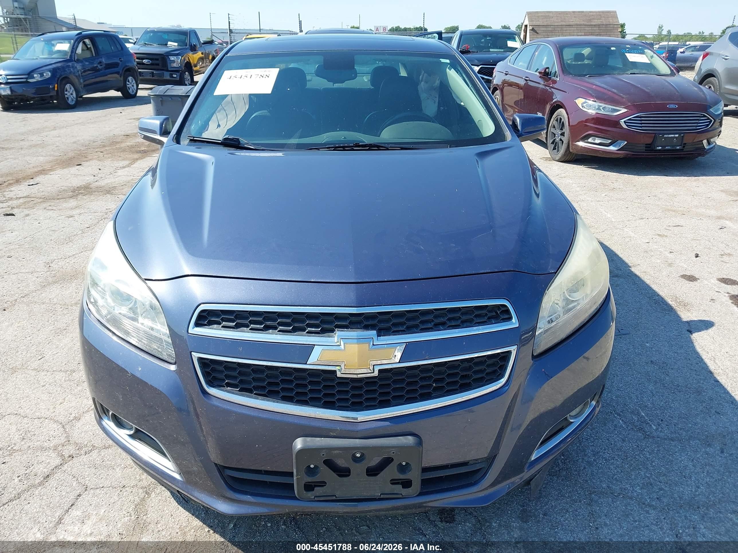 2013 Chevrolet Malibu 1lz Gray vin: 1G11H5SA6DF163179
