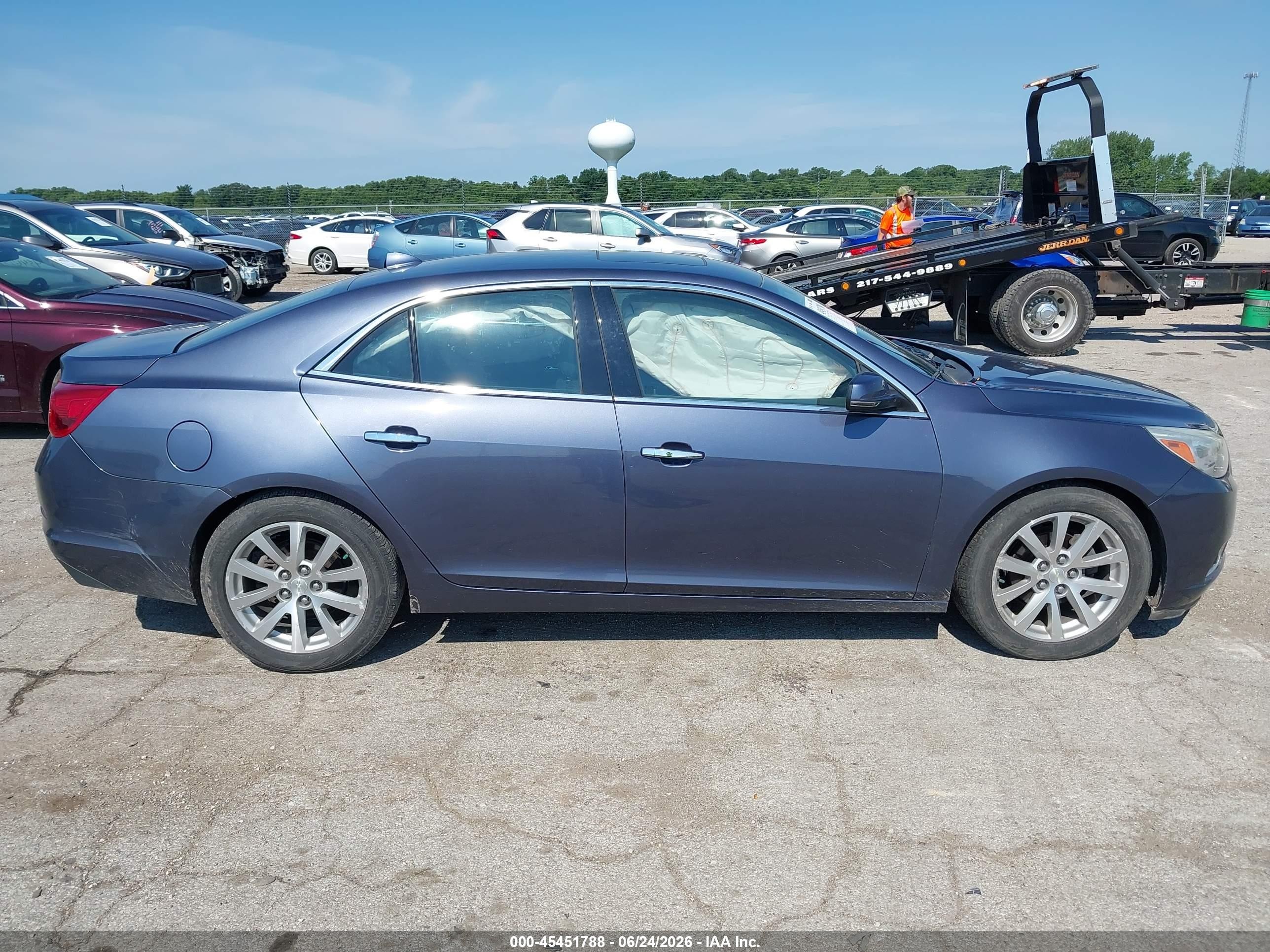 2013 Chevrolet Malibu 1lz Gray vin: 1G11H5SA6DF163179