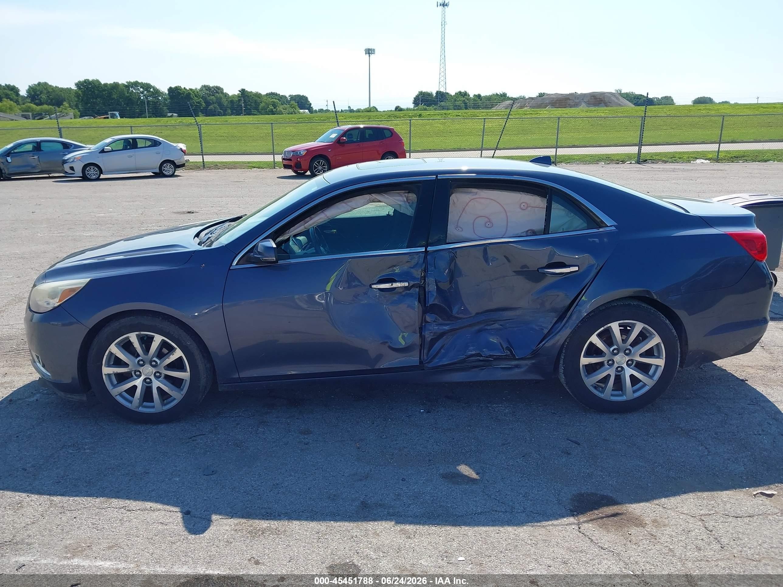 2013 Chevrolet Malibu 1lz Gray vin: 1G11H5SA6DF163179