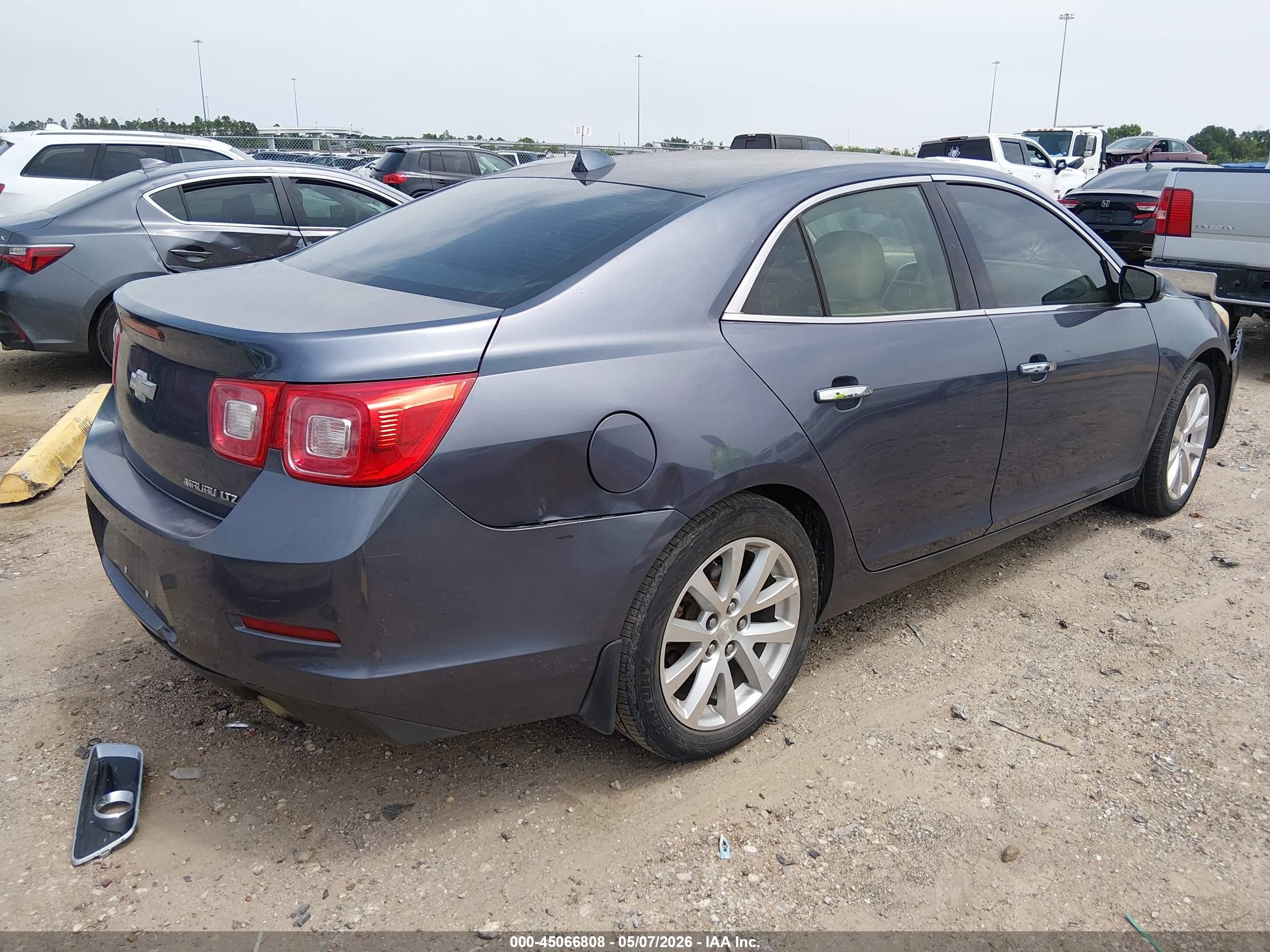 2013 Chevrolet Malibu 1lz Blue vin: 1G11H5SA6DF245204