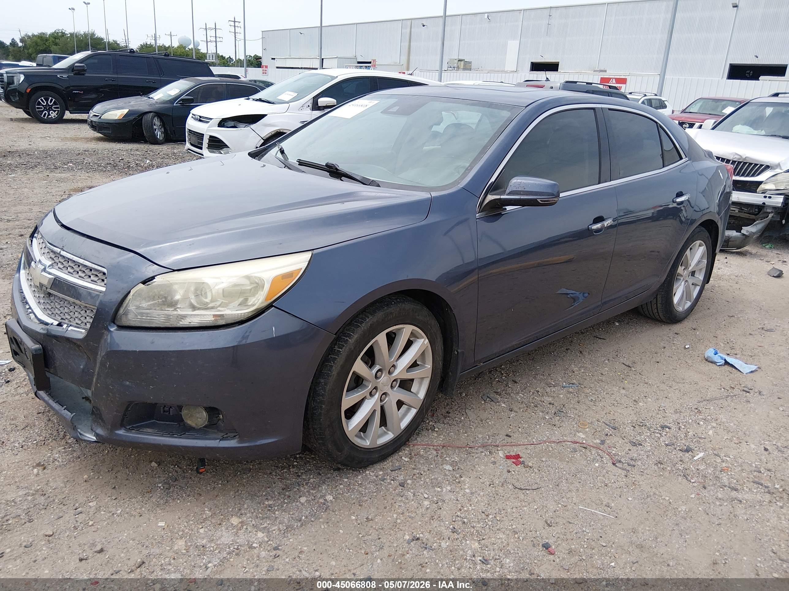 2013 Chevrolet Malibu 1lz Blue vin: 1G11H5SA6DF245204