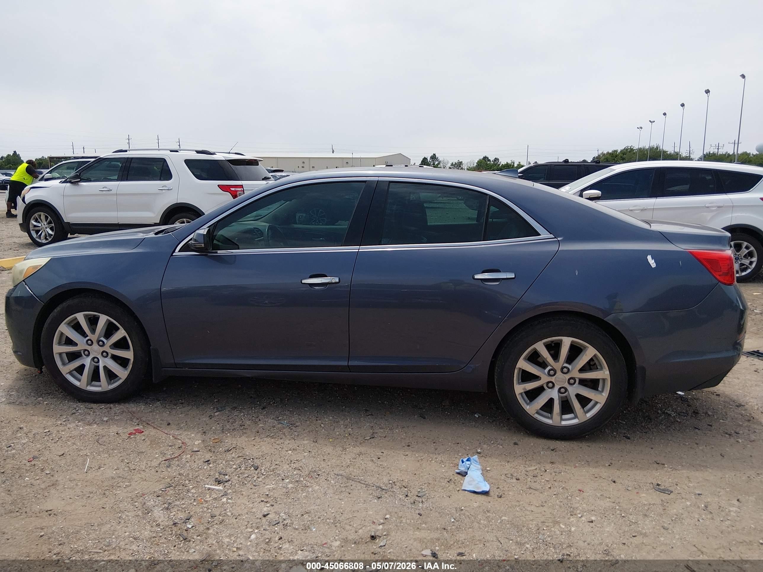 2013 Chevrolet Malibu 1lz Blue vin: 1G11H5SA6DF245204