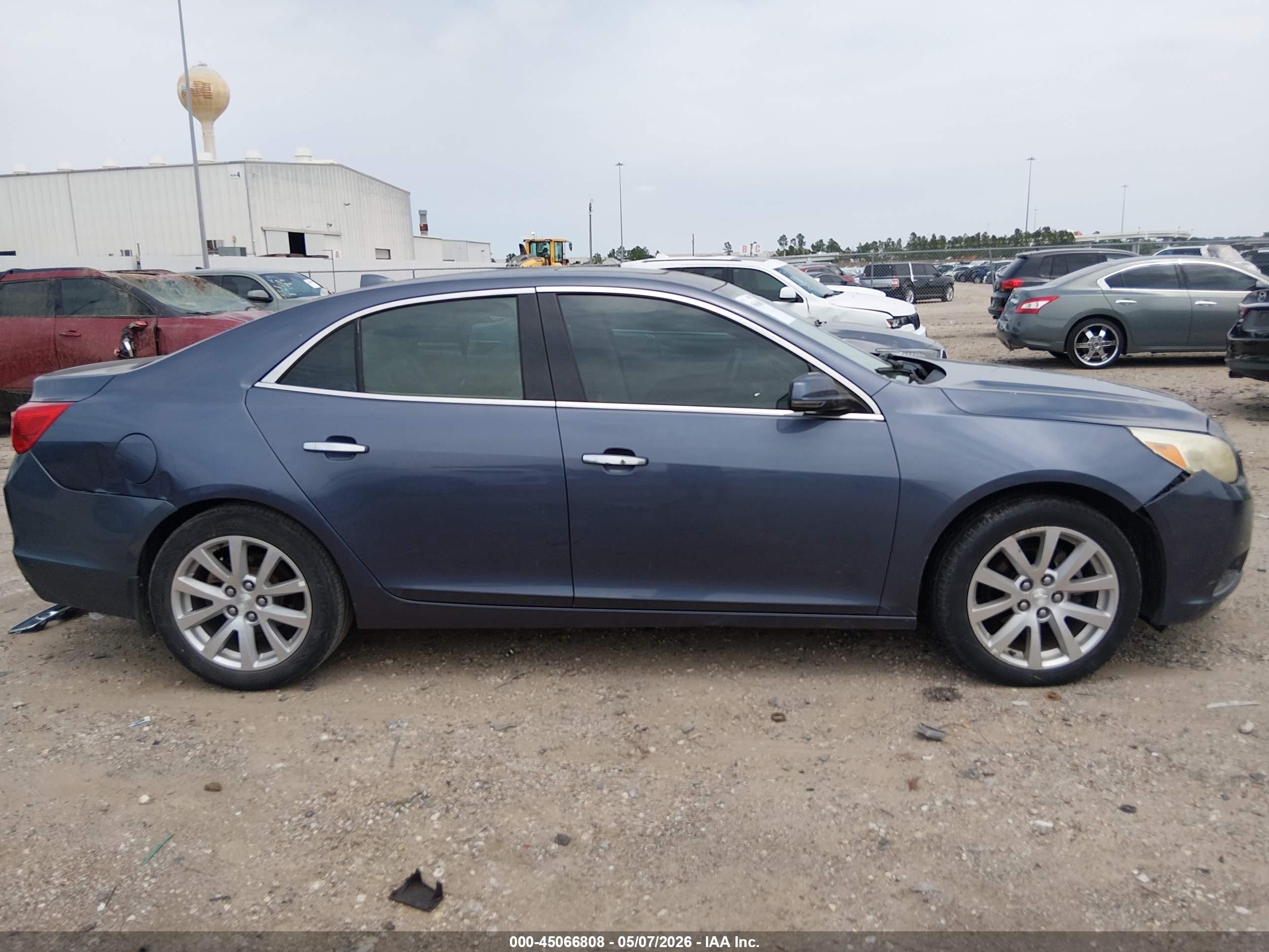 2013 Chevrolet Malibu 1lz Blue vin: 1G11H5SA6DF245204